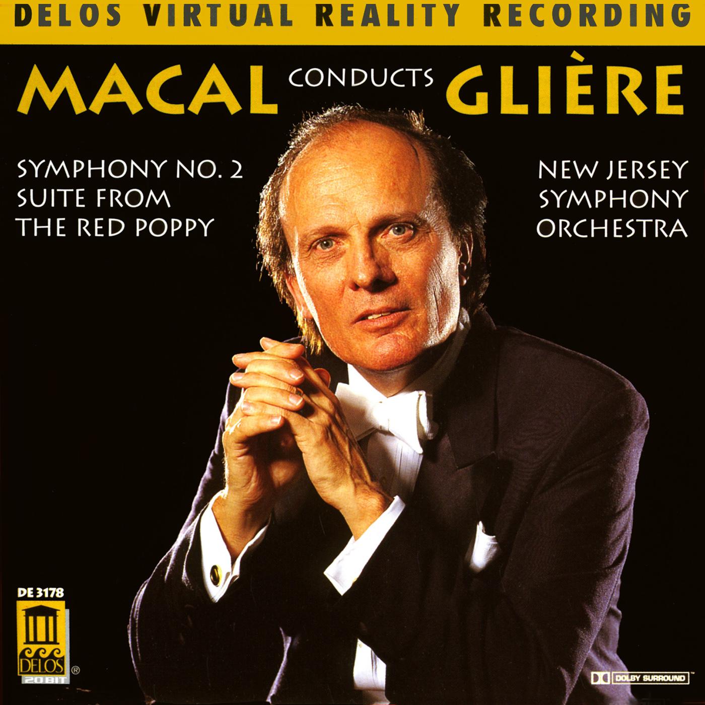 GLIERE, R.: Symphony No. 2 / The Red Poppy Suite (New Jersey Symphony, Macal)