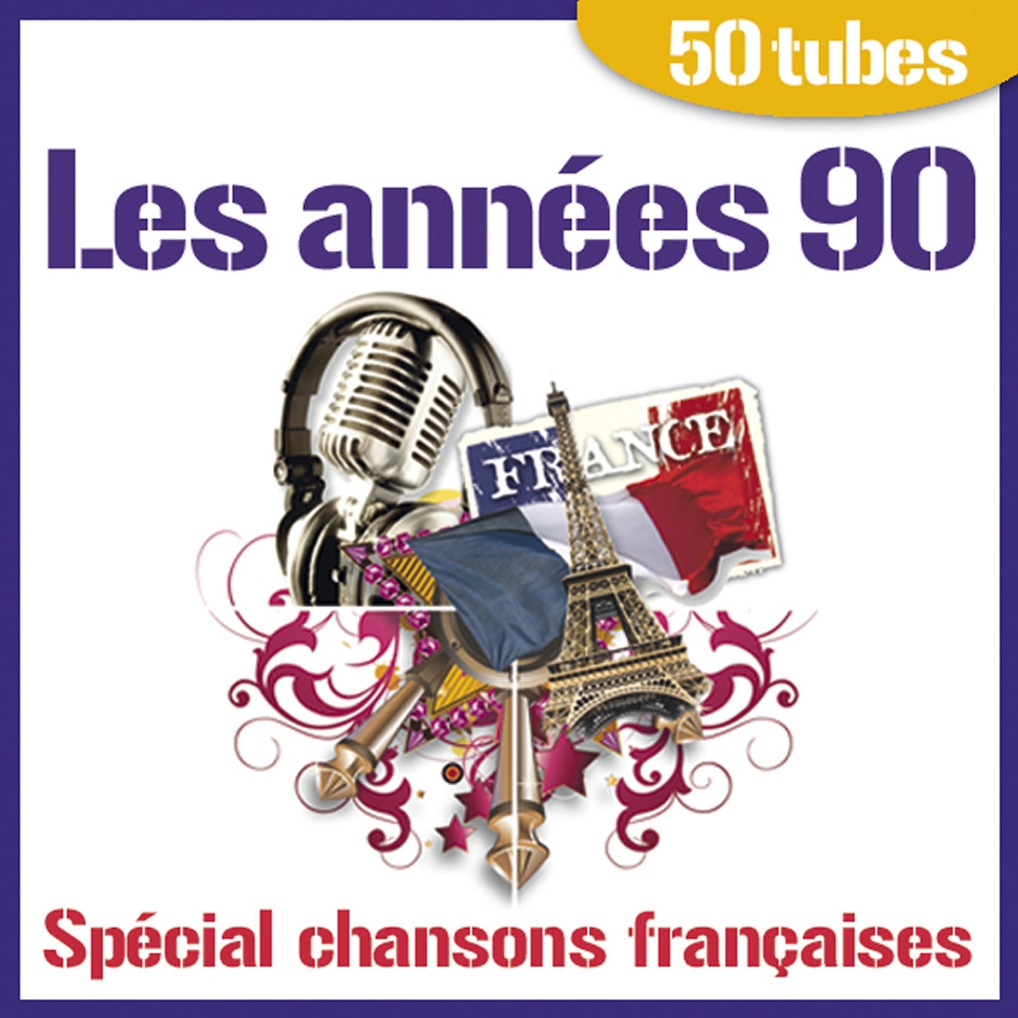 Les anne es 90  Spe cial chansons fran aises 50 tubes