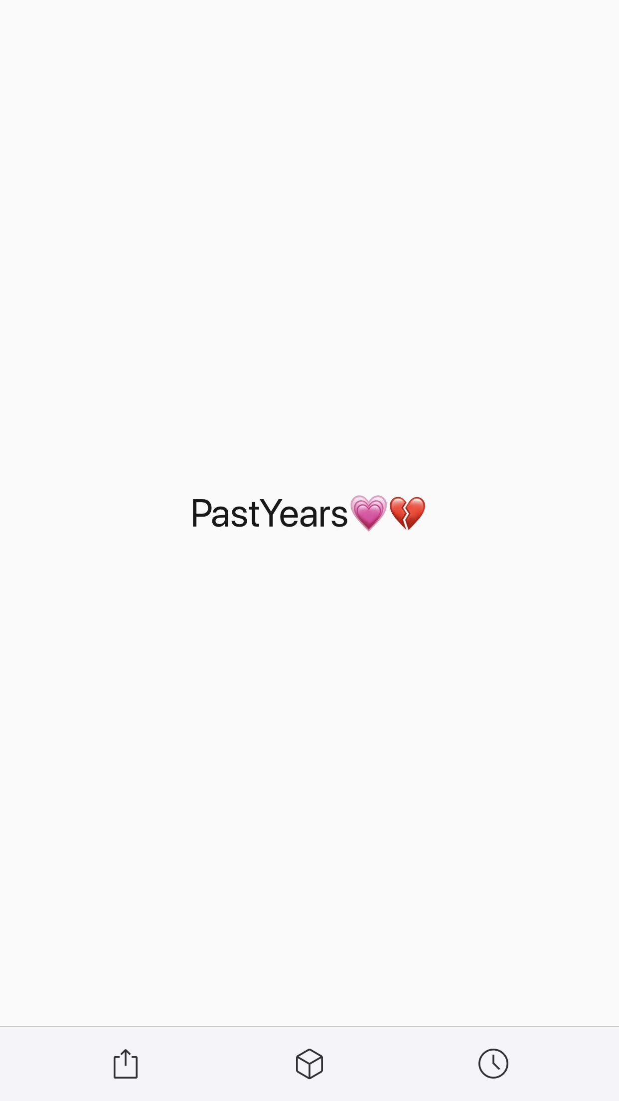 PastYears