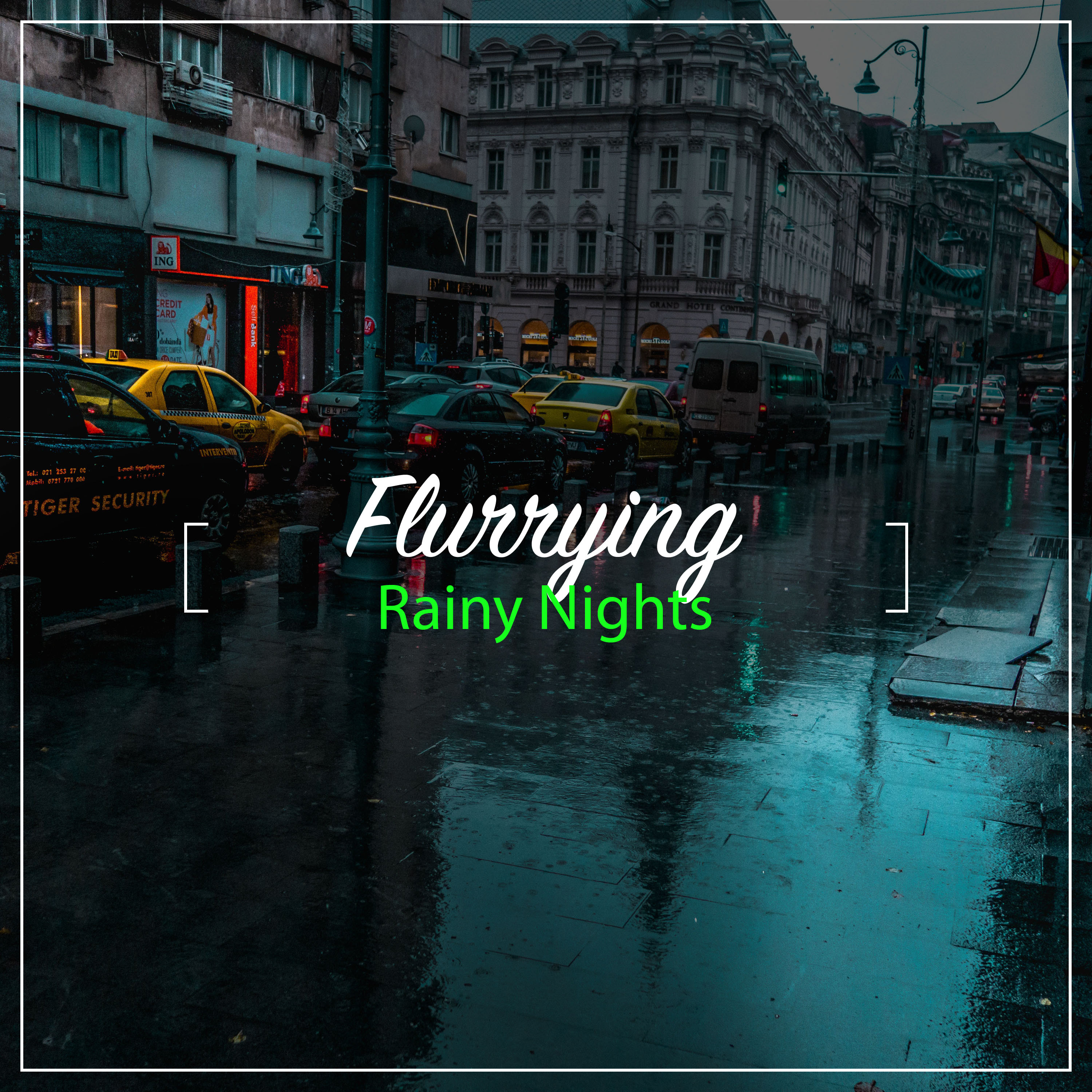 #1 Hour of Flurrying Rainy Nights for Sleep