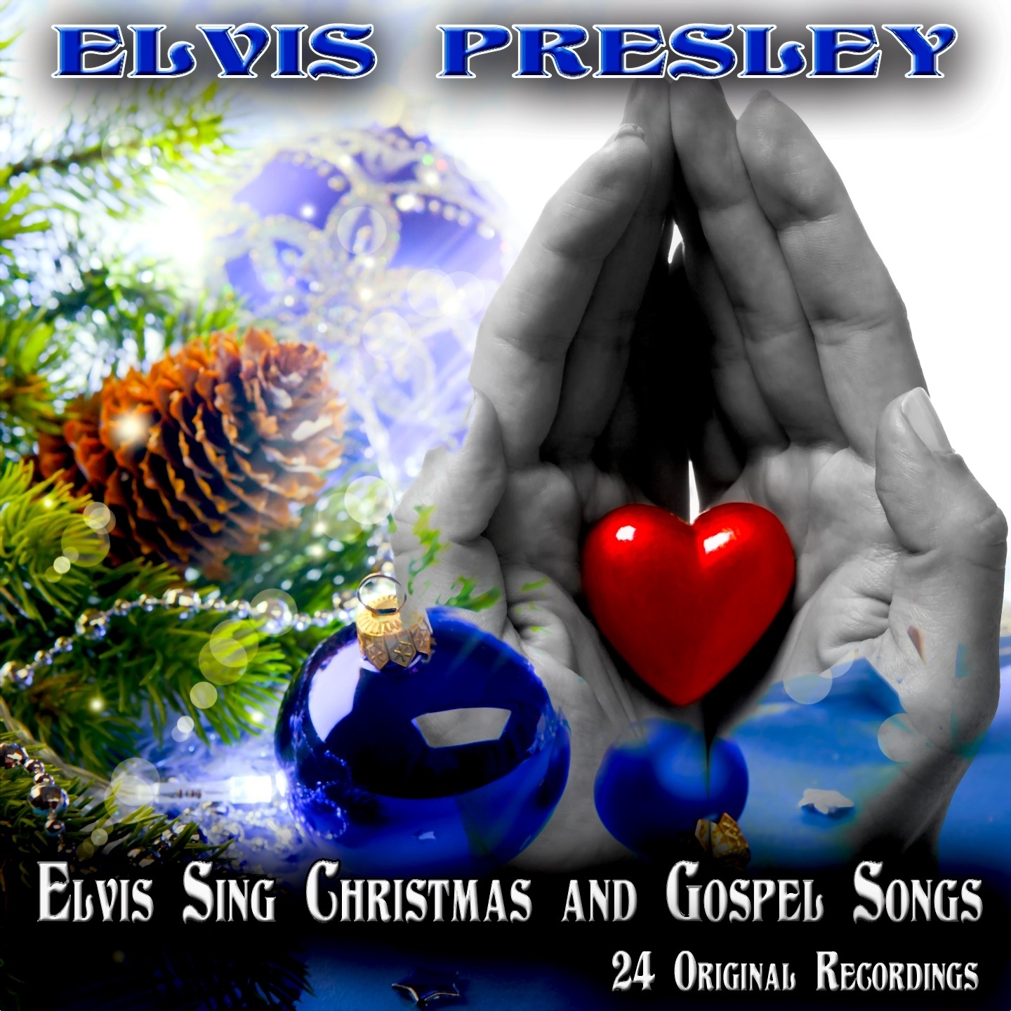 Elvis Sing Christmas and Gospel Songs (24 Original Recordings)