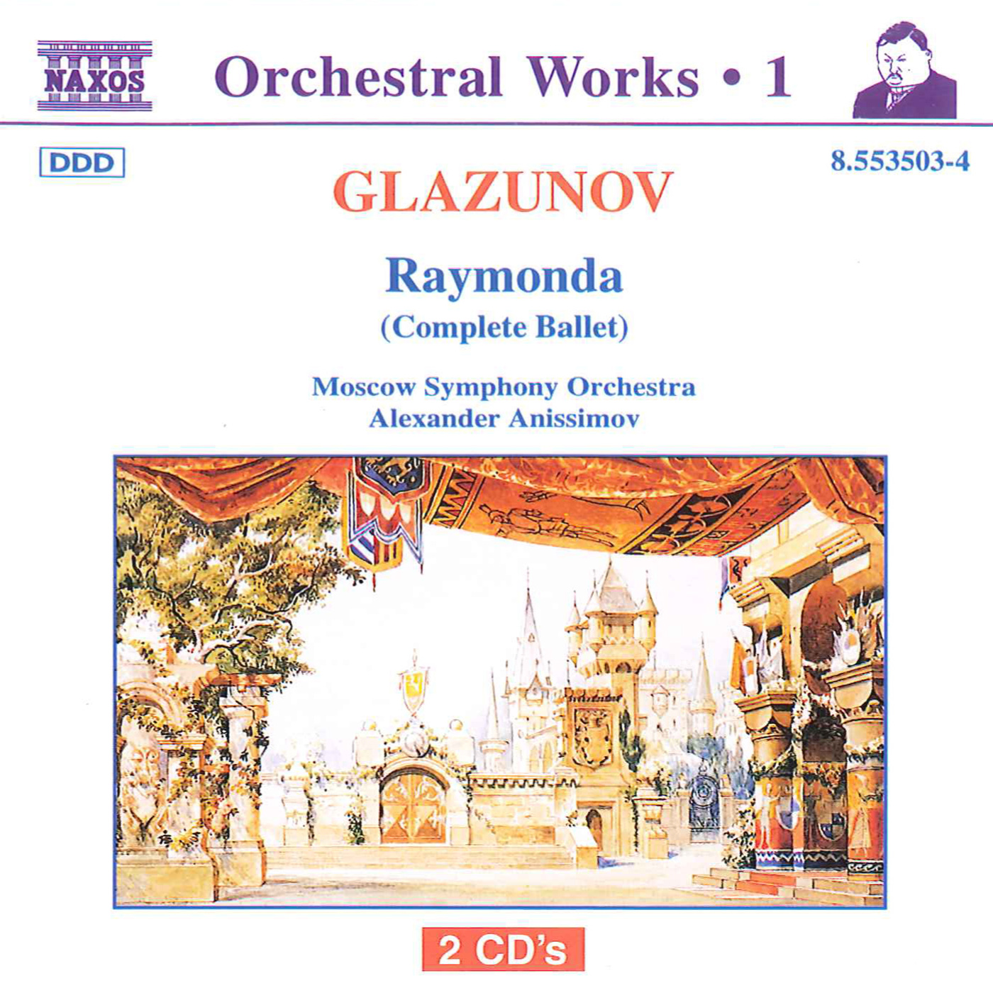 GLAZUNOV, A.K.: Orchestral Works, Vol.  1 - Raymonda (Moscow Symphony, Anissimov)