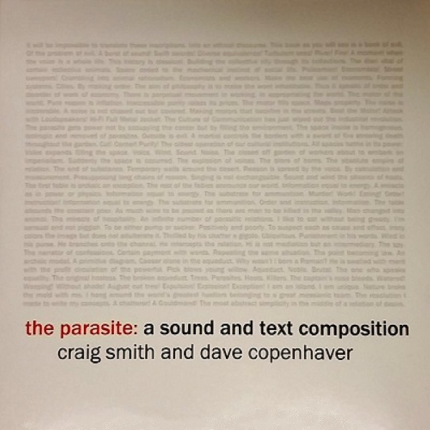 The Parasite: A Sound and Text Composition