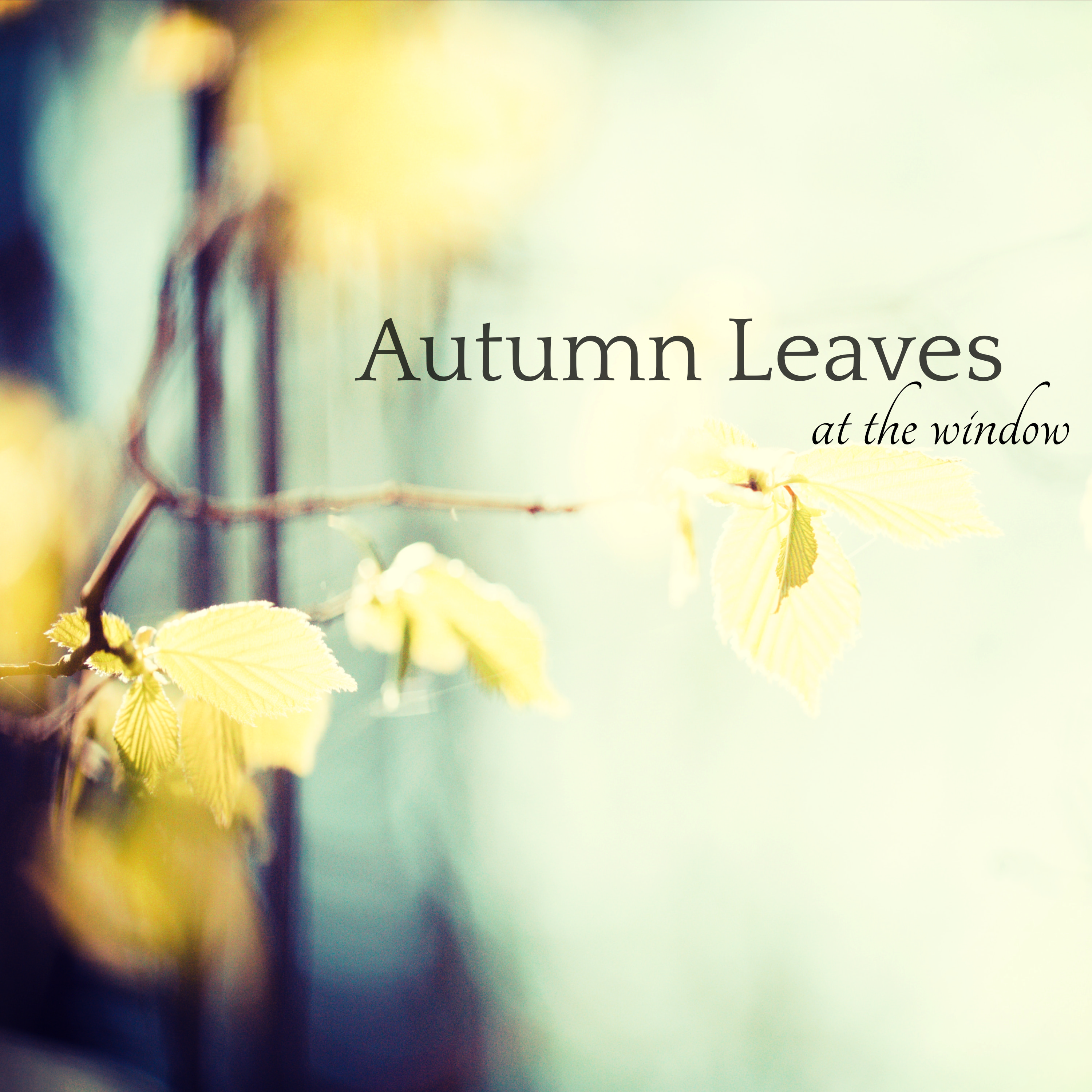Autumn Leaves at the Window  Jazz  Piano Notes, Fall Leaves Romantic Autumn Mood Music