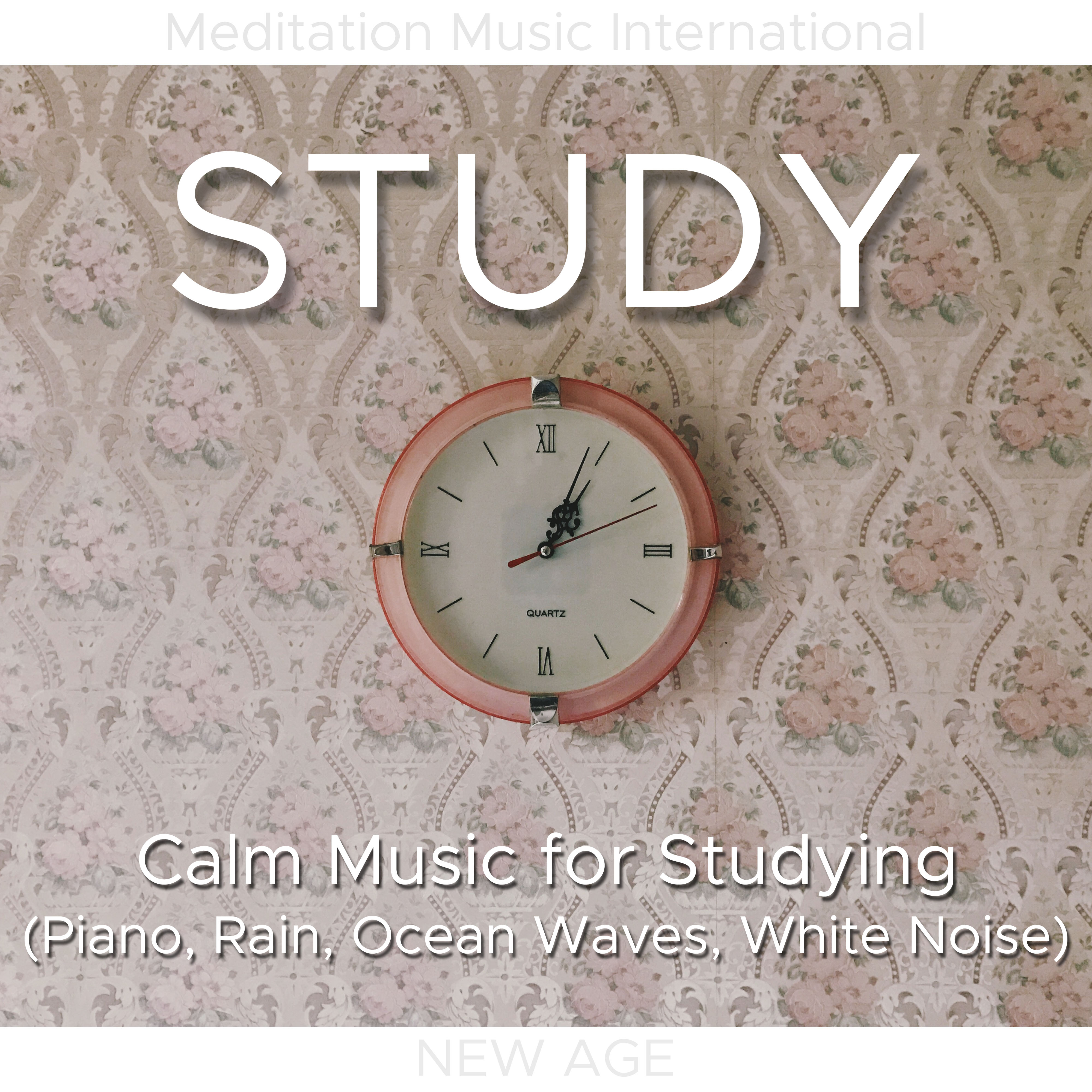Study - Calm Music for Studying (Piano, Rain, Ocean Waves, White Noise)