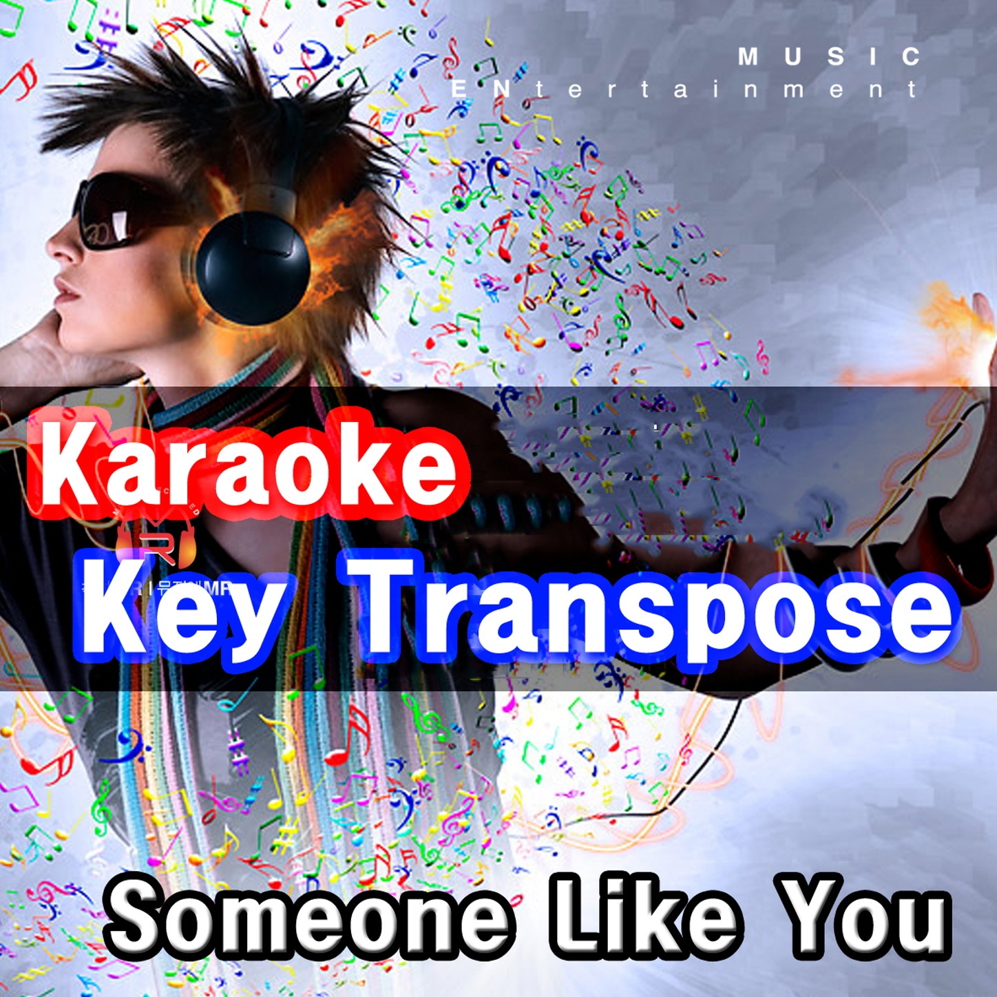 K-Pop Karaoke Key Transpose - Someone Like You