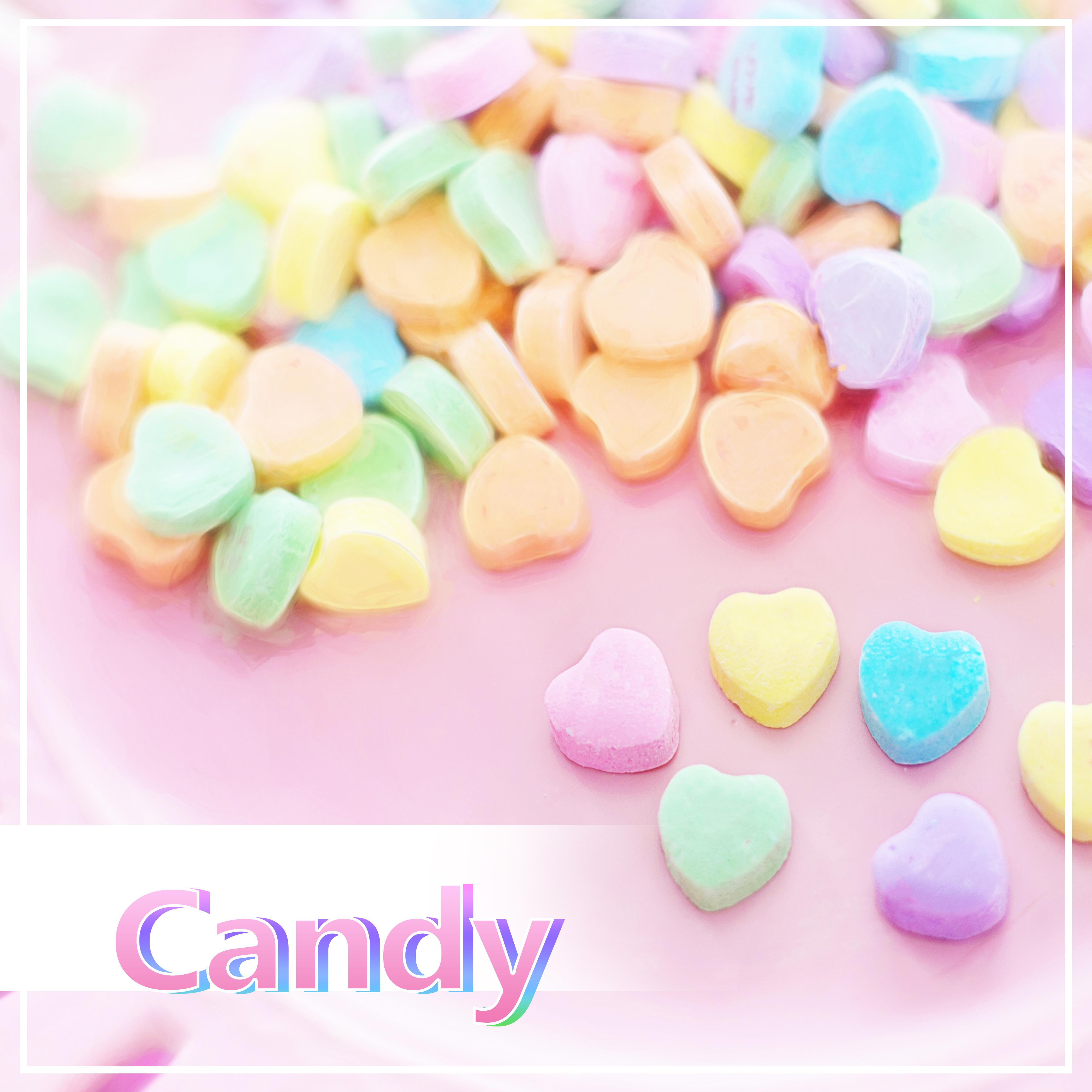 Candy - Clear Sky, Bright Rays, Relaxing Holiday, Drinks in Hands, Fun Children