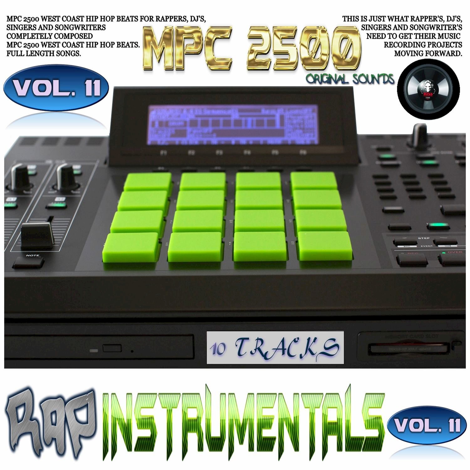 Mpc 2500 Rap Instrumental, Vol. 11