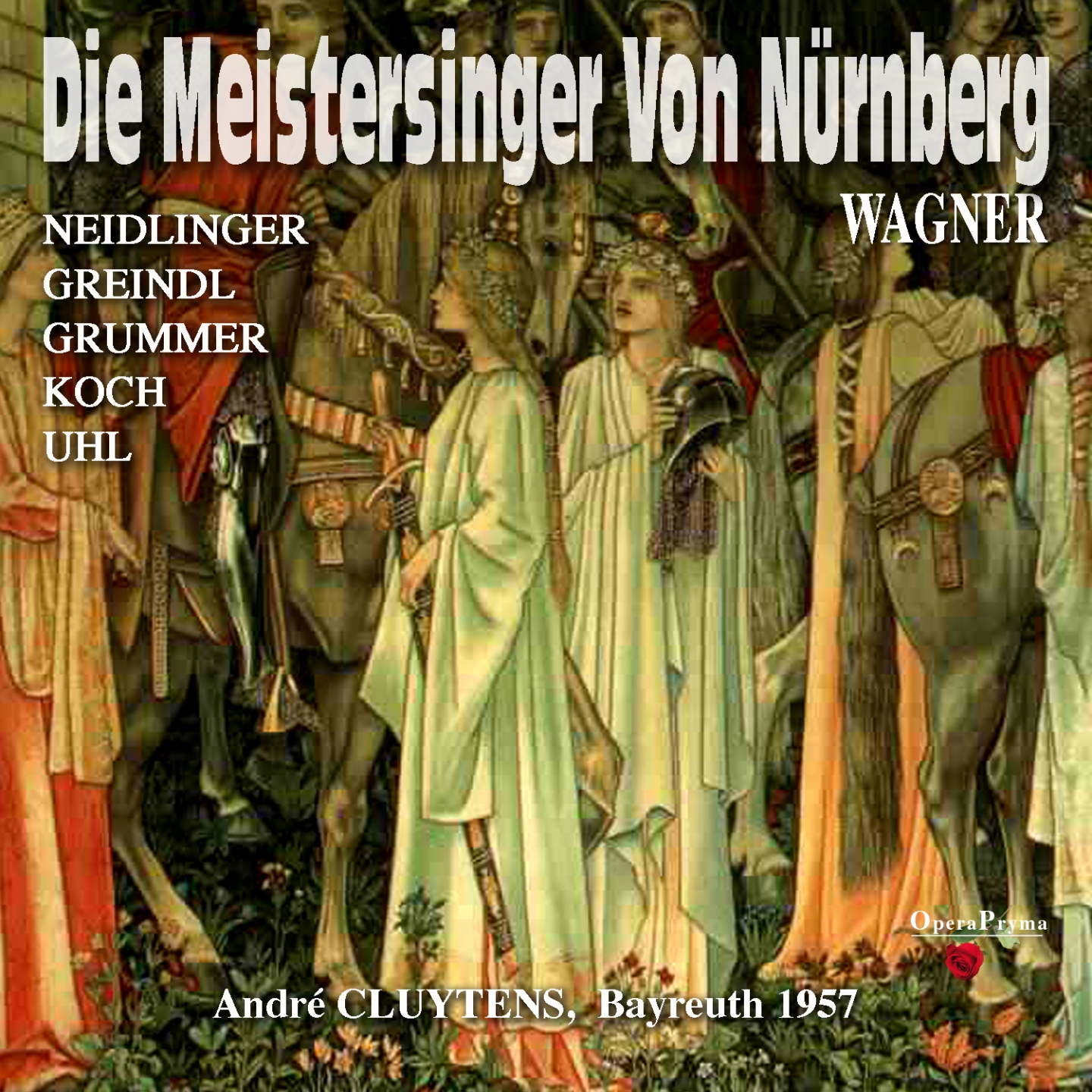 Die Meistersinger von Nü rnberg, Act I: " Nun h rt noch, wie ich' s ernstlich mein'!" Veit Pogner, Beckmesser, Kothner