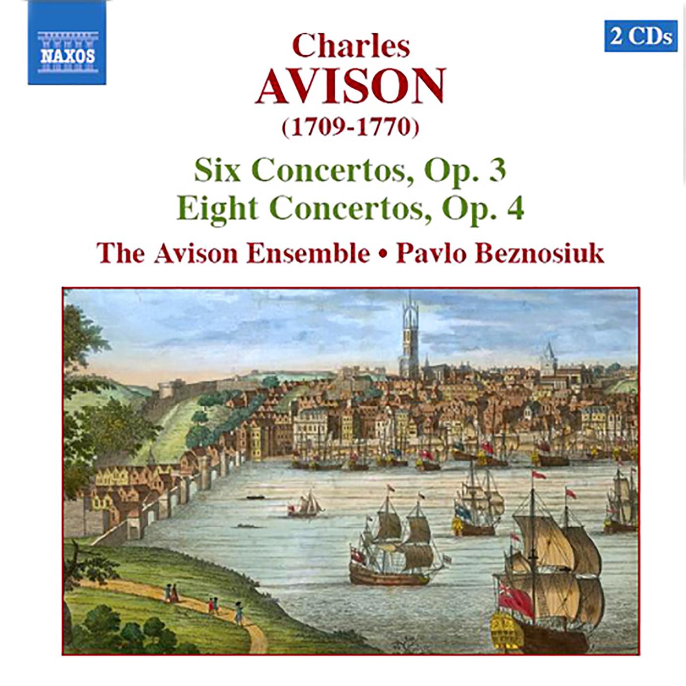 AVISON: 6 Violin Concertos, Op. 3 / 8 Violin Concertos, Op. 4