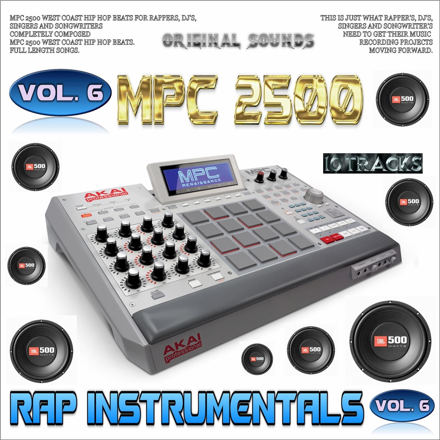 Mpc 2500 Rap Instrumentals Vol. 6