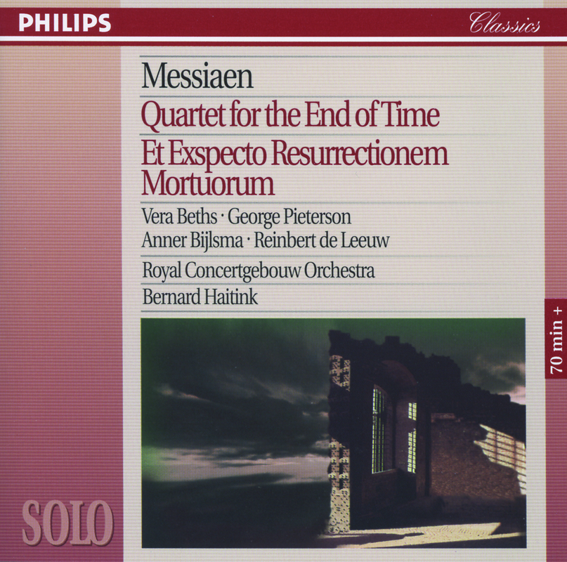 Messiaen: Quatuor pour la fin du temps - 1. Liturgie de cristal