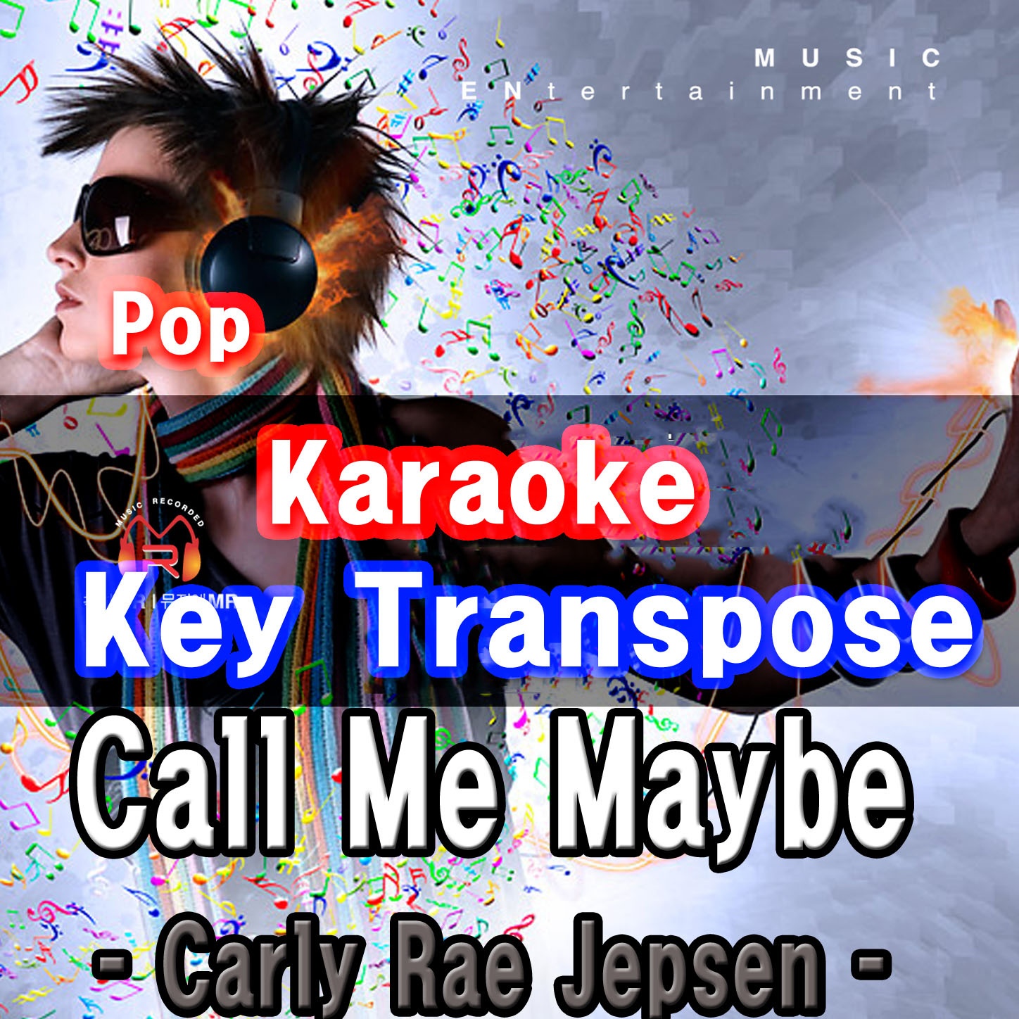 Call Me Maybe [-2Key Karaoke for Man]