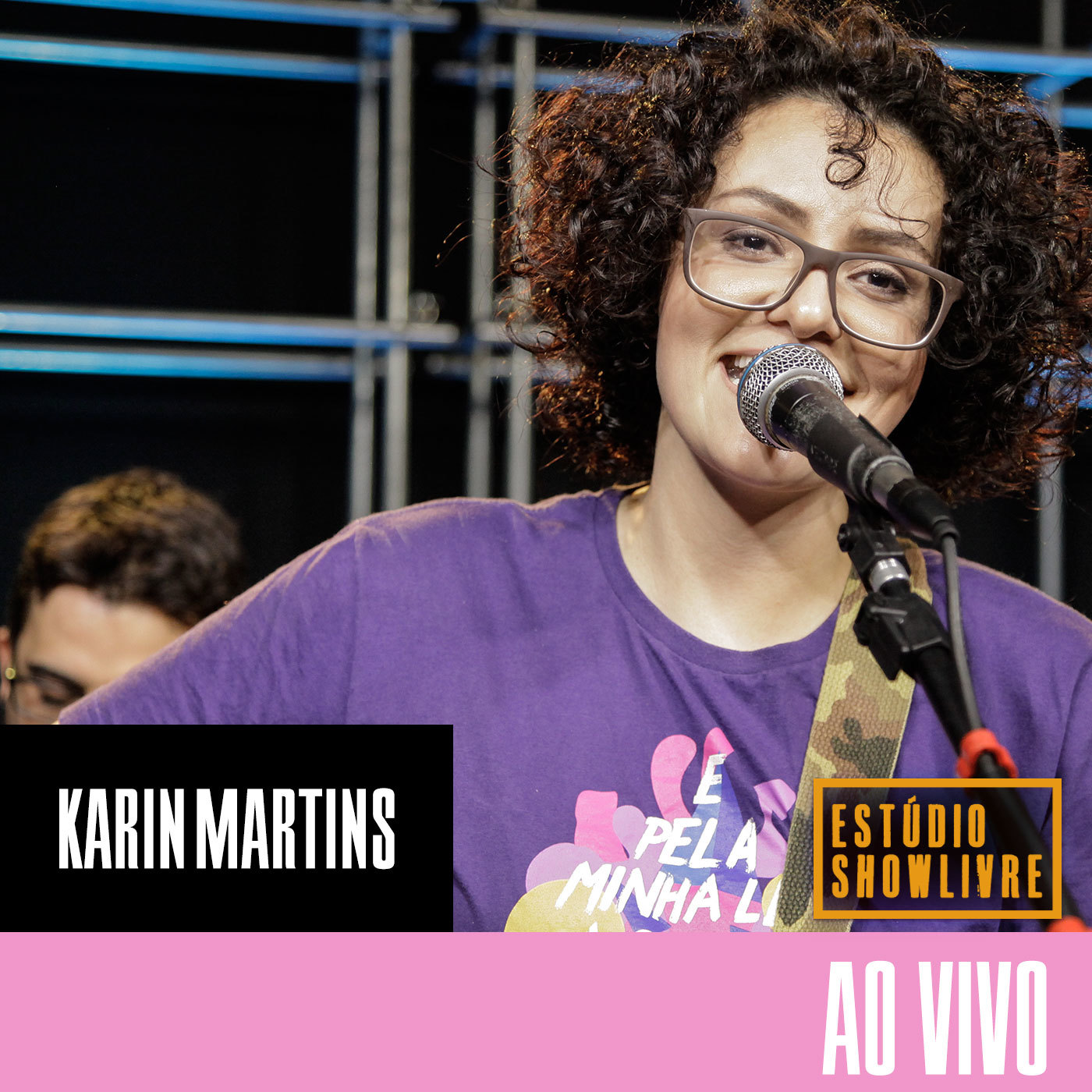 Karin Martins no Estu dio Showlivre Ao Vivo