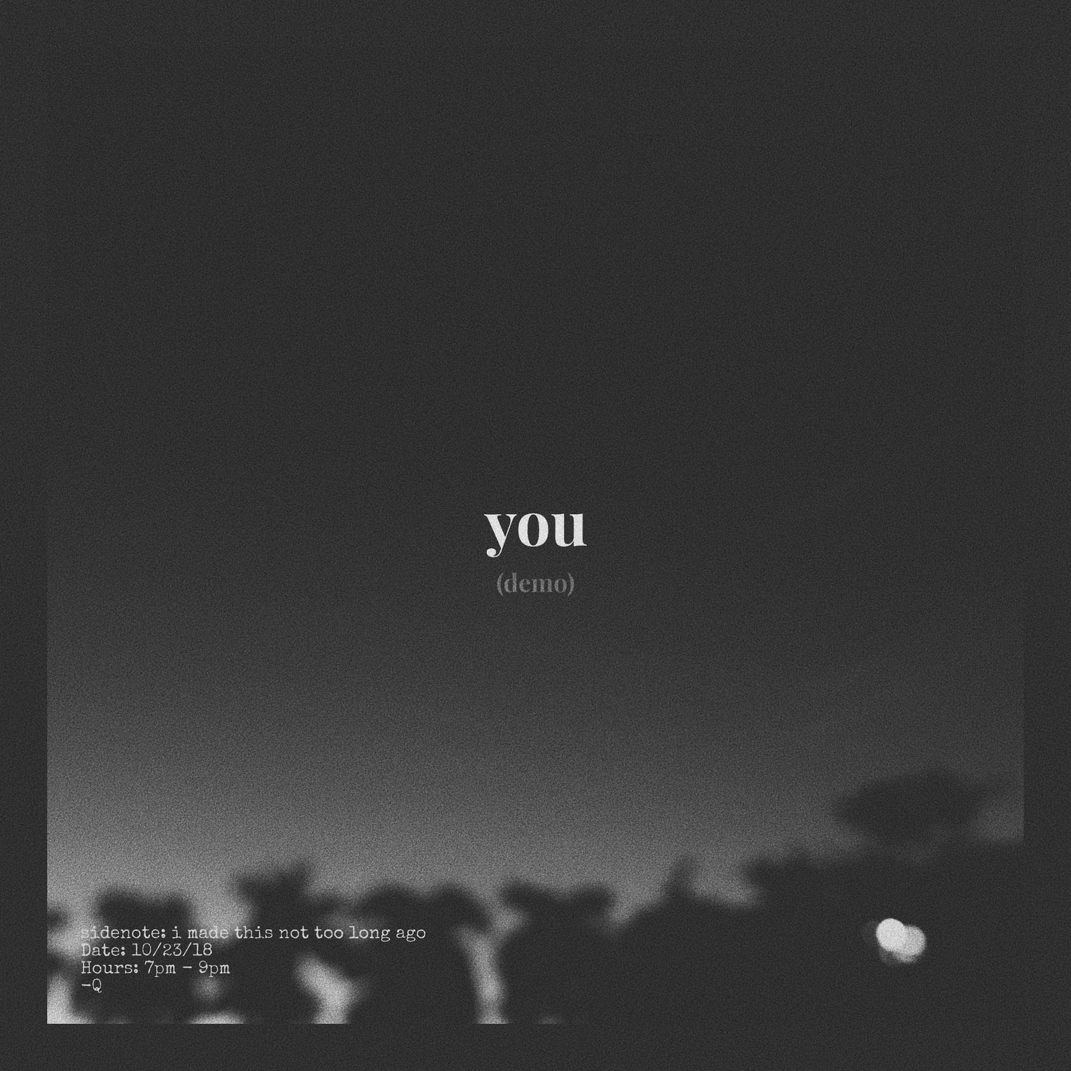 You (Demo)