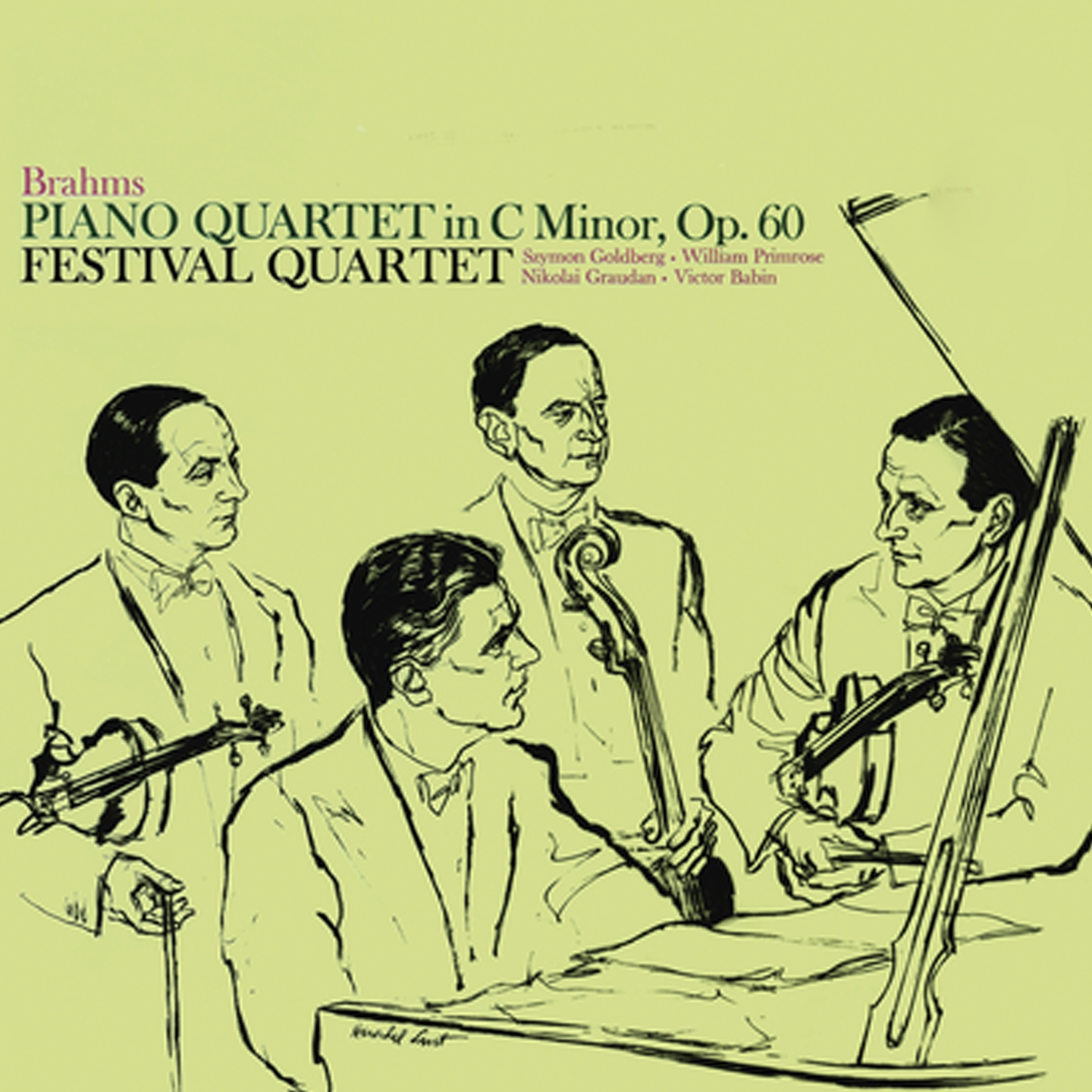Quartet for Piano, Violin, Viola and Cello No.3 in C Minor Op.60:II. Scherzo. Allegro