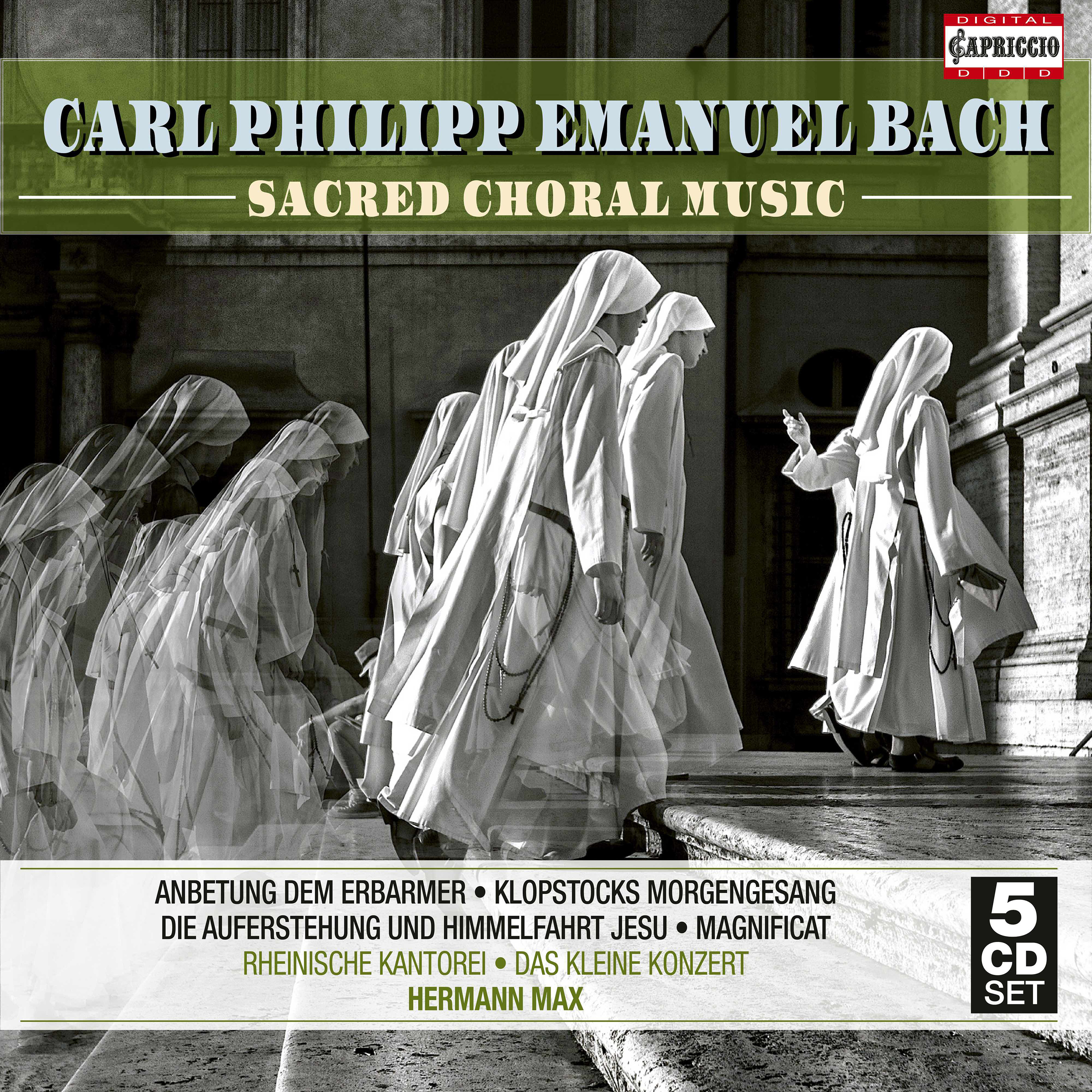 BACH, C.P.E.: Sacred Choral Music (Rheinische Kantorei, Das Kleine Konzert, H. Max) (5-CD Box Set)