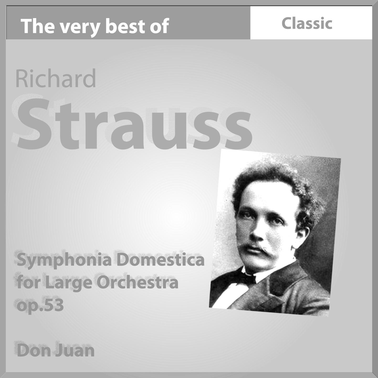 The Very Best of Richard Strauss: Symphonia domestica for Large Orchestra, Op. 53