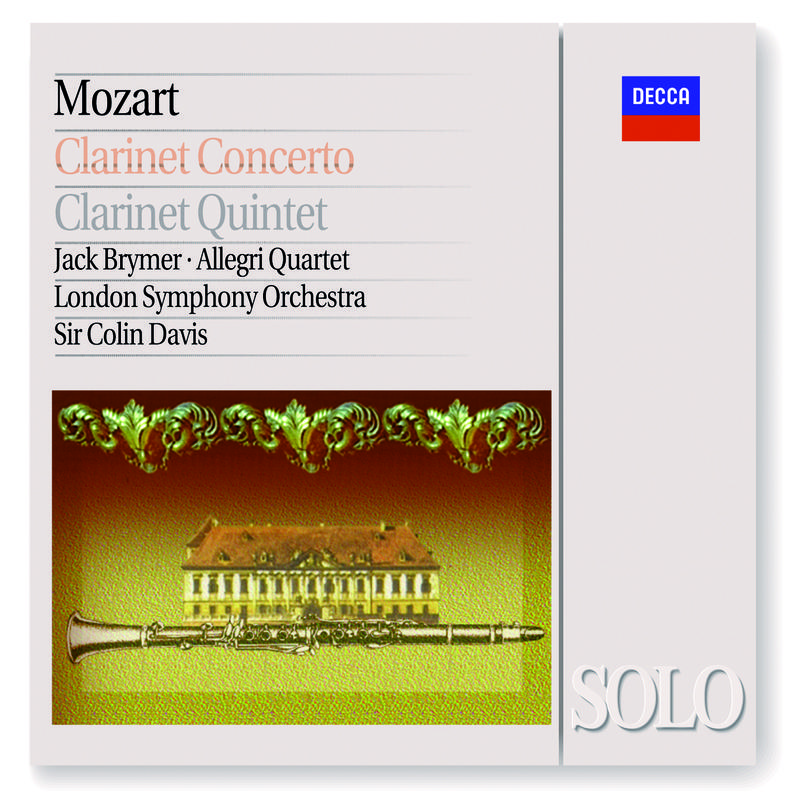 Clarinet Concerto in A, K.622:3. Rondo (Allegro)