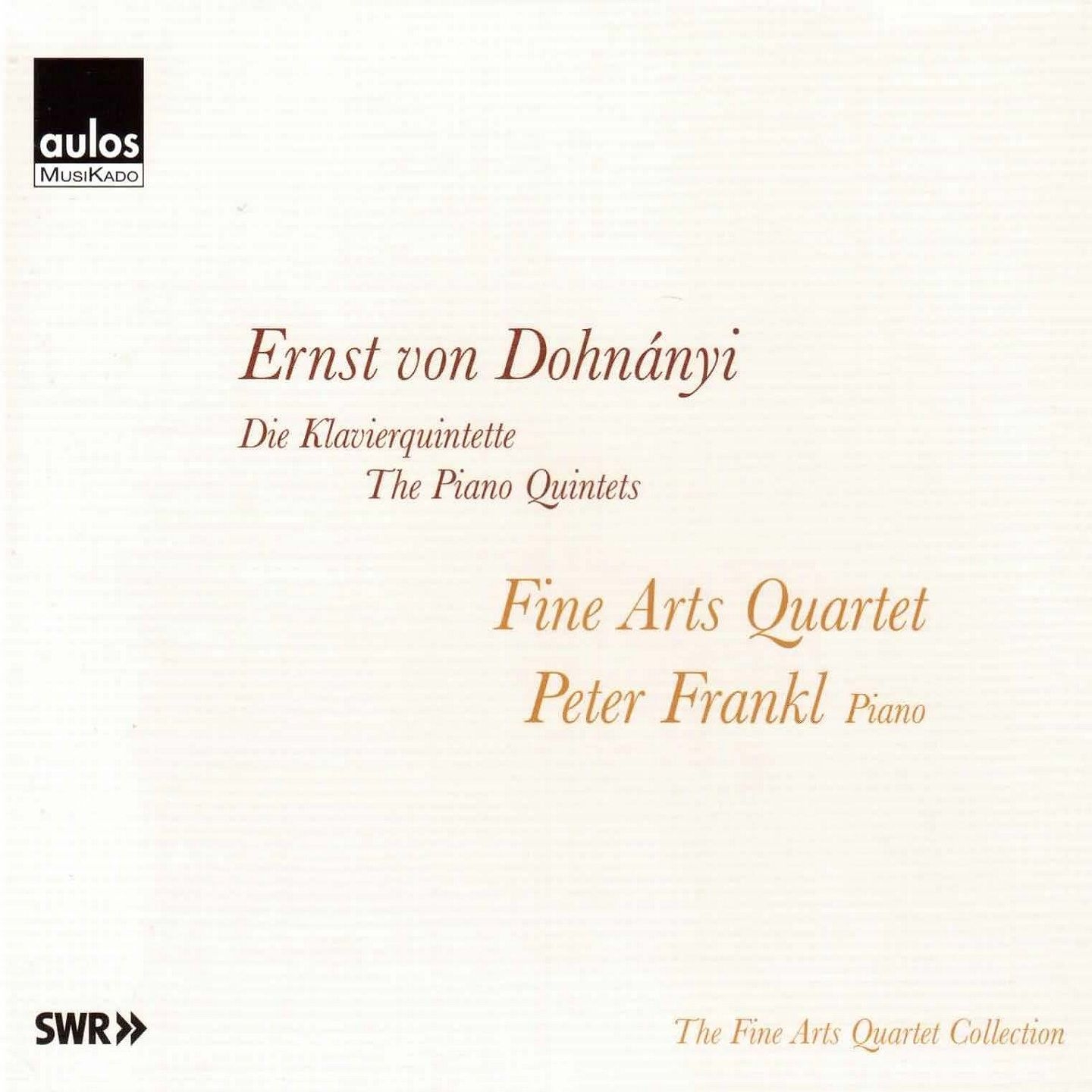 Piano Quintet No. 2 in E-Flat Major, Op. 26: Moderato