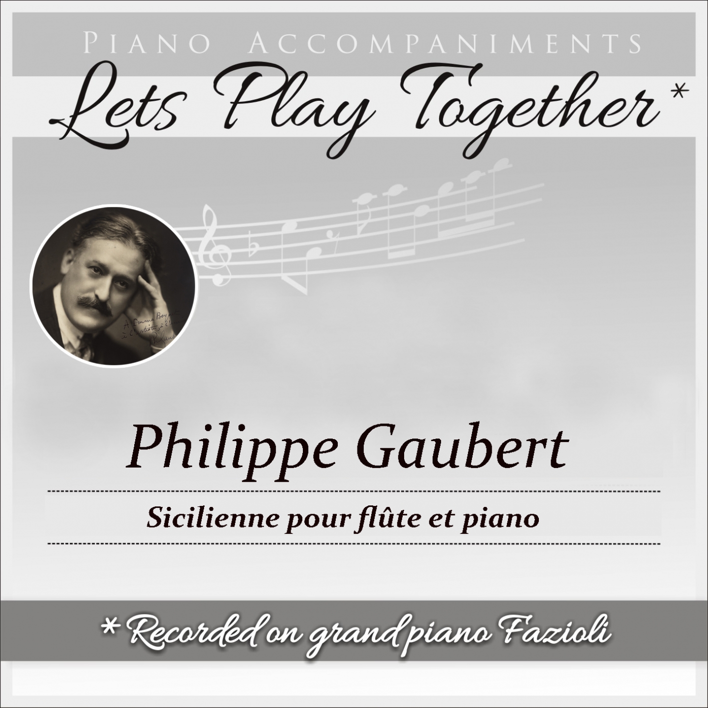 Philippe Gaubert: Sicilienne for Flute and Piano (Piano Accompaniment)