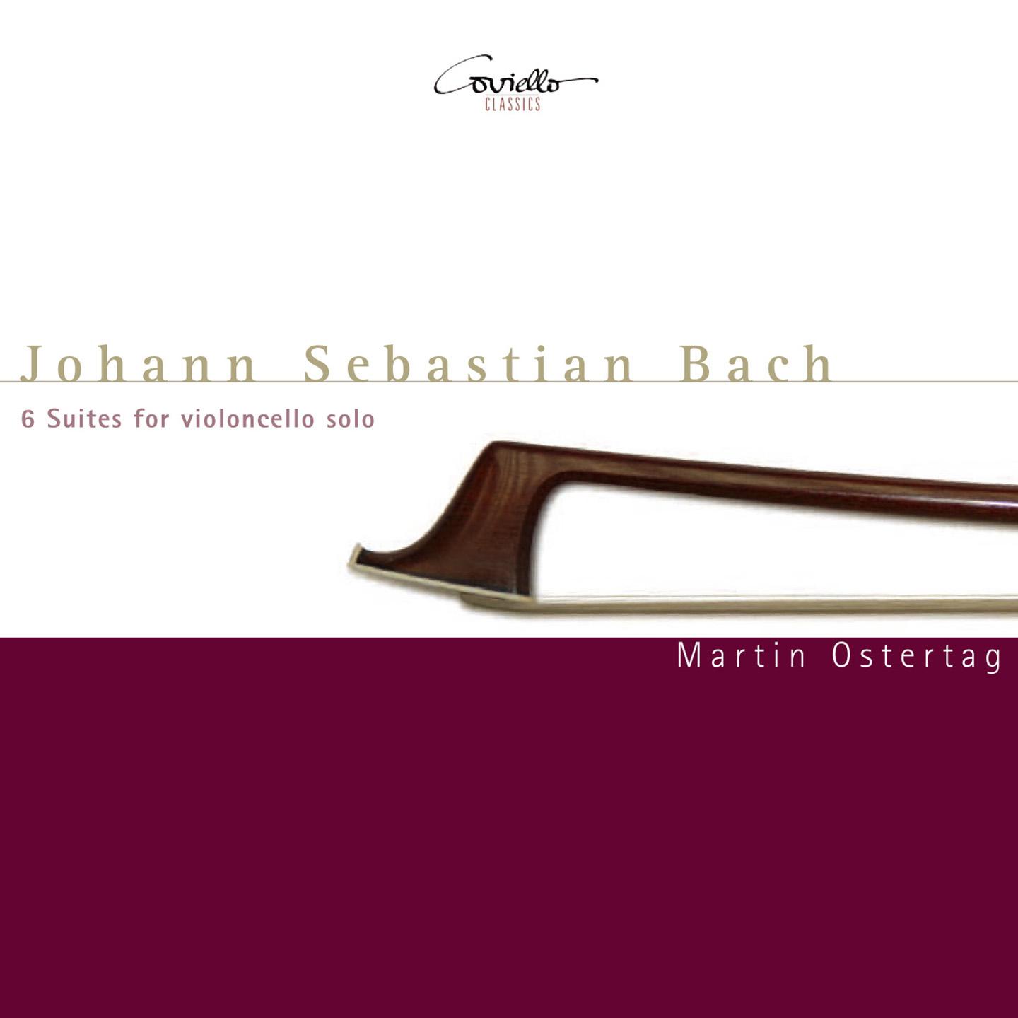 6 Cello Suites, No. 6 in D Major, BWV 1012: Sarabande