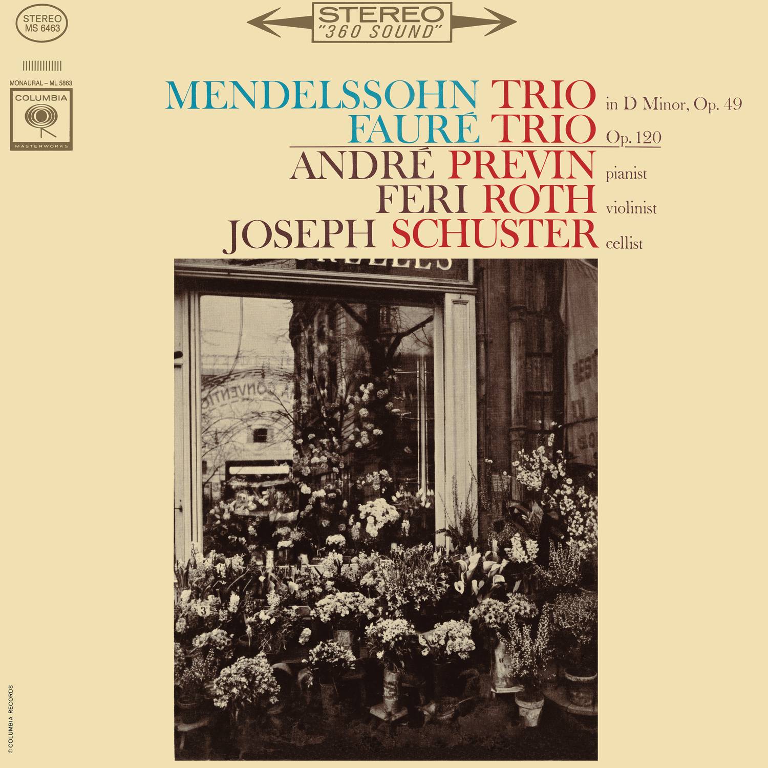 Mendelssohn: Piano Trio No. 1 in D Minor, Op. 49  Faure: Piano Trio in D Minor, Op. 120
