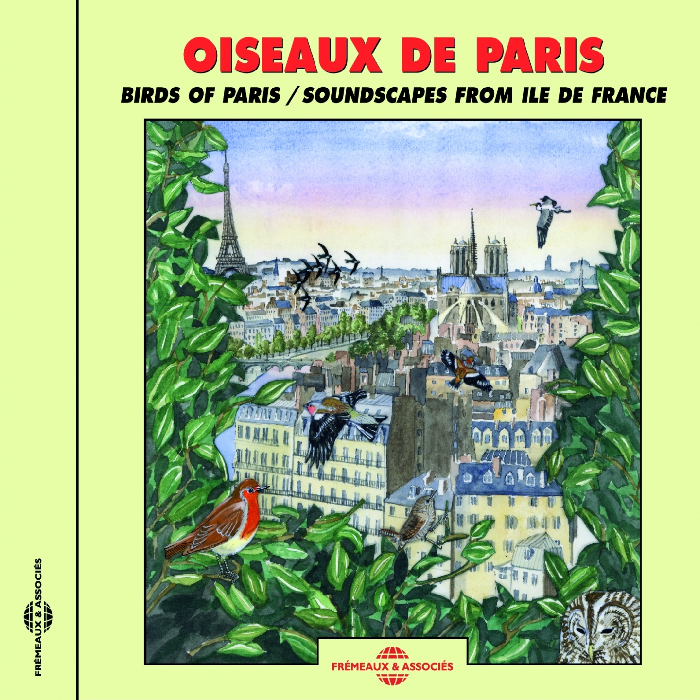 Birds from Paris (Soundscapes from Ile de France)