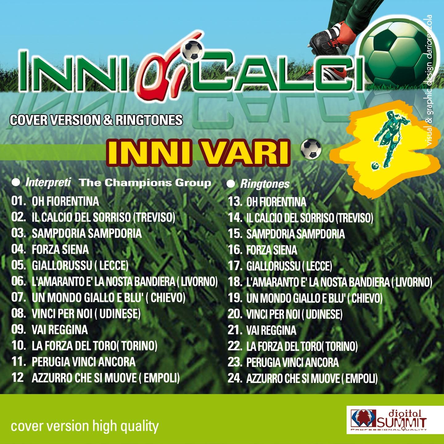 Inni di calcio vari (Cover Version and Ringtones)