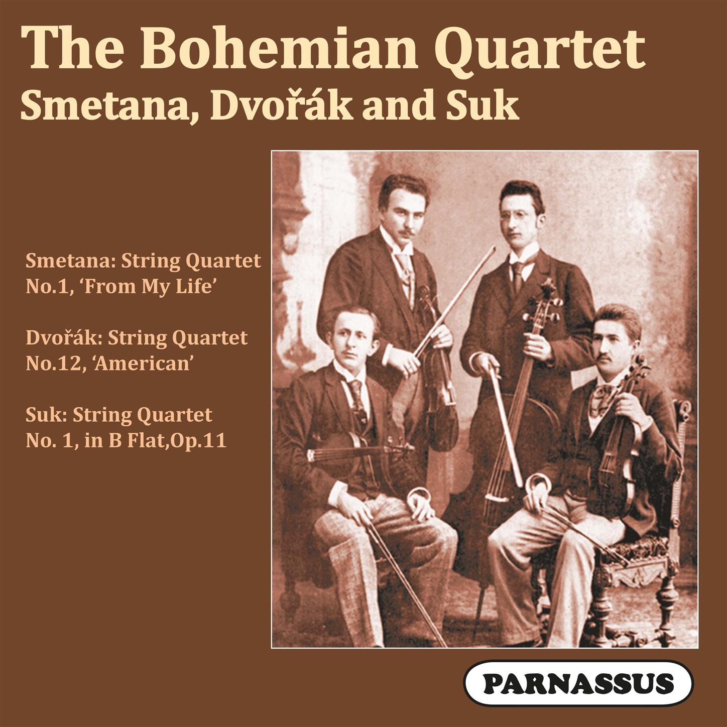 The Bohemian Quartet Play Smetana, Antoni n Dvora k,  Suk