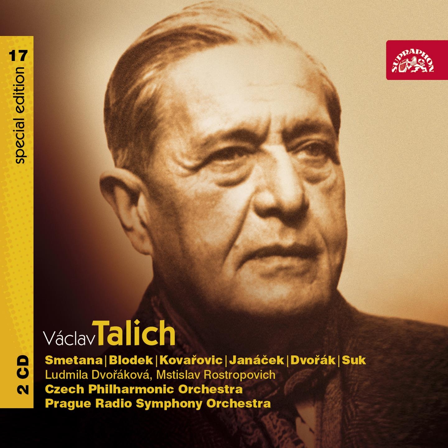 Talich Special Edition 17. Dvoa k, Jana ek, Smetana, Suk, Kova ovic, Blodek, Smetana