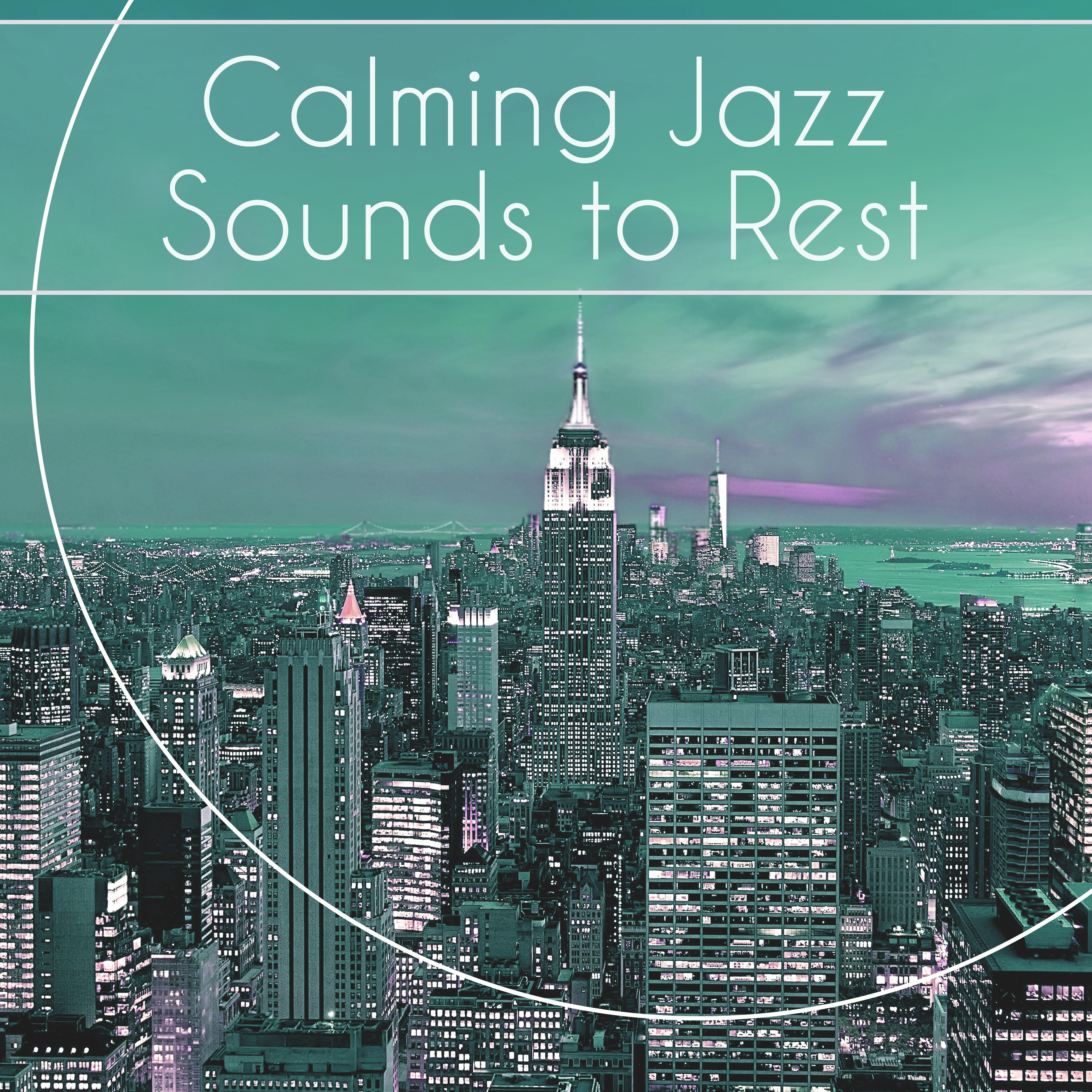Calming Jazz Sounds to Rest  Stress Relief, Instrumental Jazz, Smooth Sounds, Moonlight Relaxation