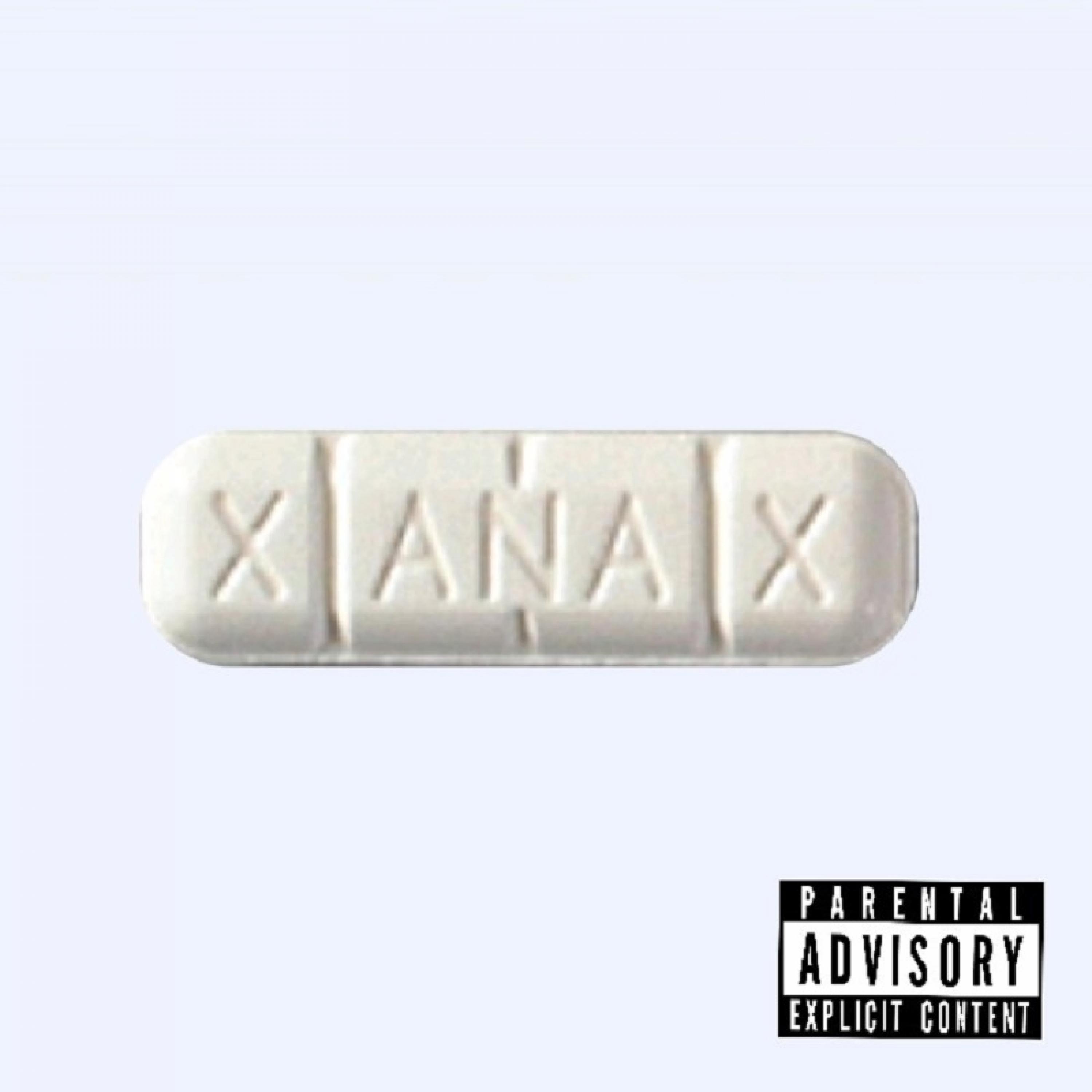 Тату эскиз xanax