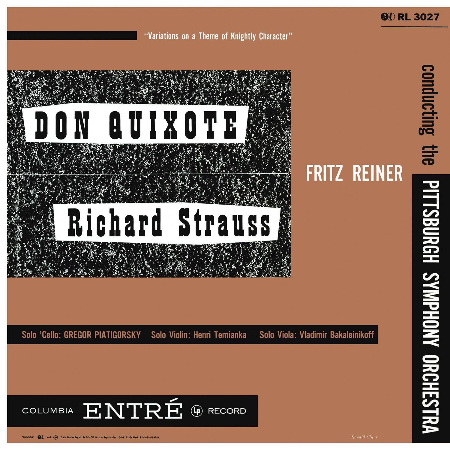 Strauss: Don Quixote, Op. 35  SaintSa ns: Cello Concerto No. 1 in A Minor, Op. 33 Remastered