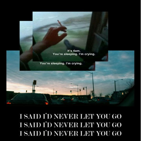 i said i'd never let you go