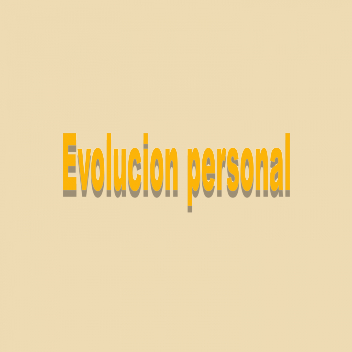 Evolucio n Personal