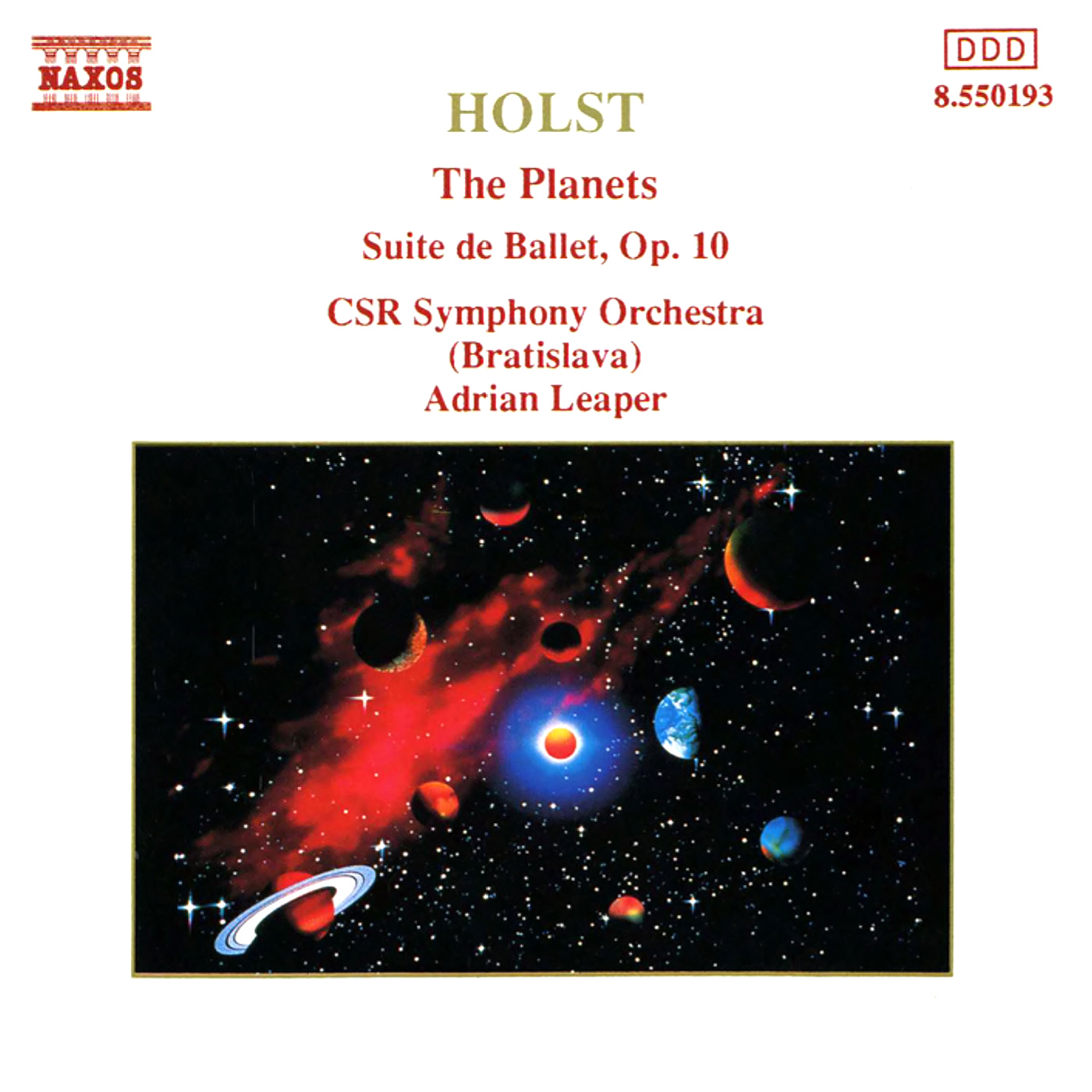 HOLST: Planets (The) / Suite de Ballet, Op. 10