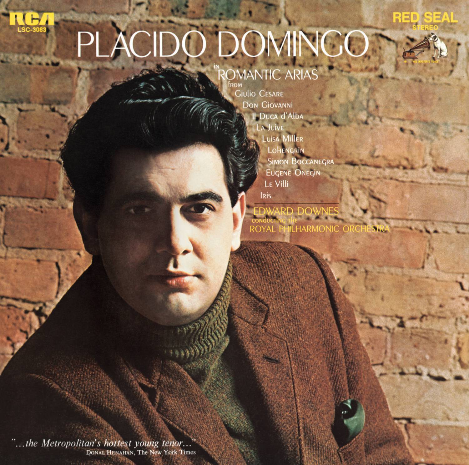 Pla cido Domingo in Romantic Arias  Sony Classical Originals