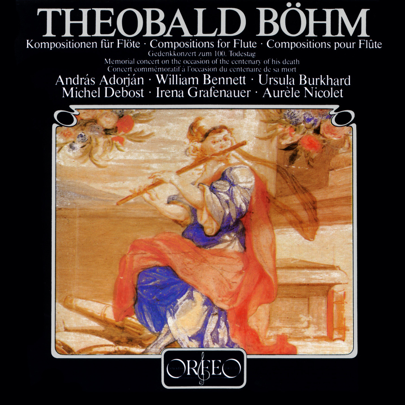 BOEHM, T.: Flute Music (Nicolet, Grafenauer, Debost, Burkhard, W. Bennett, Adorjan)
