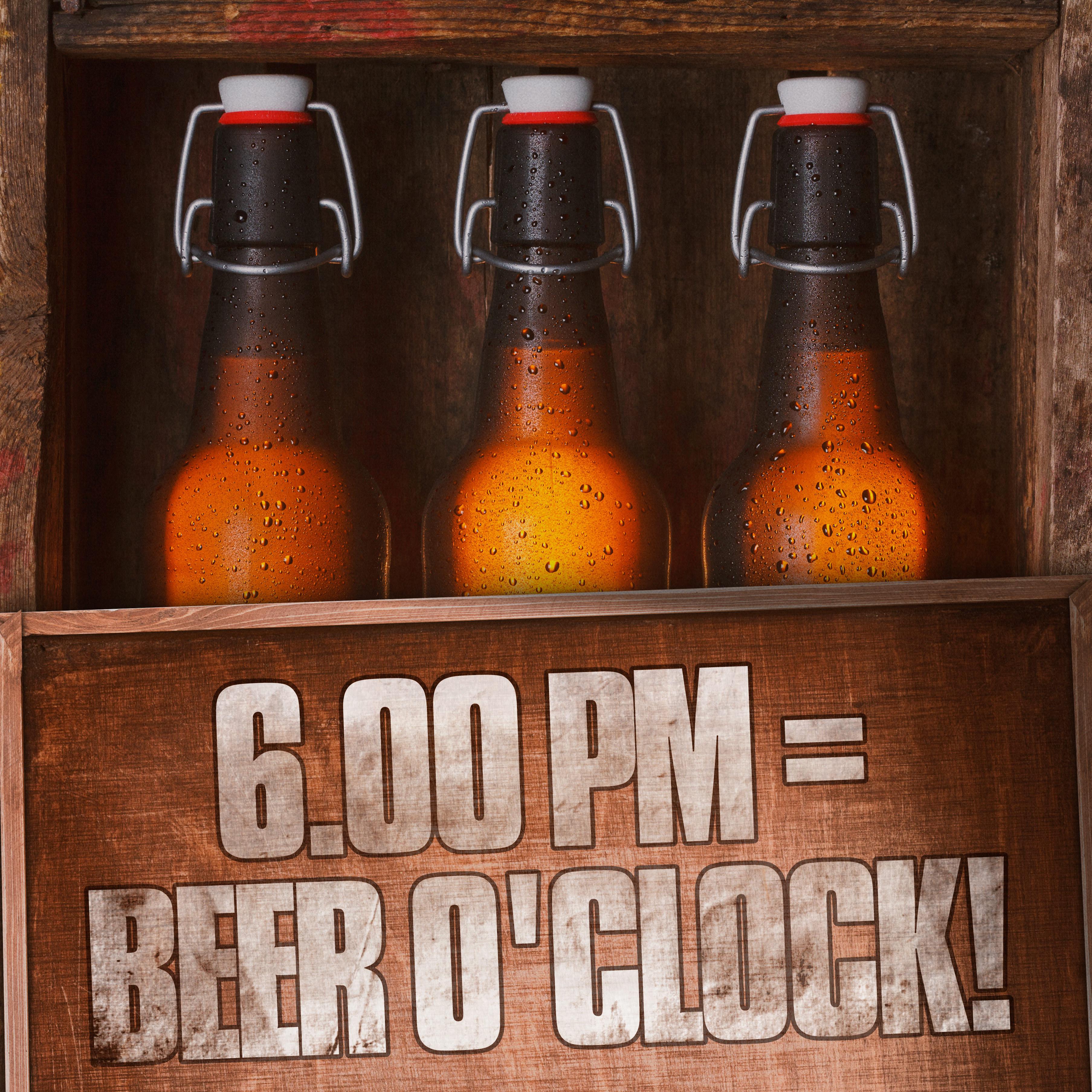 6.00pm = Beer O'Clock!