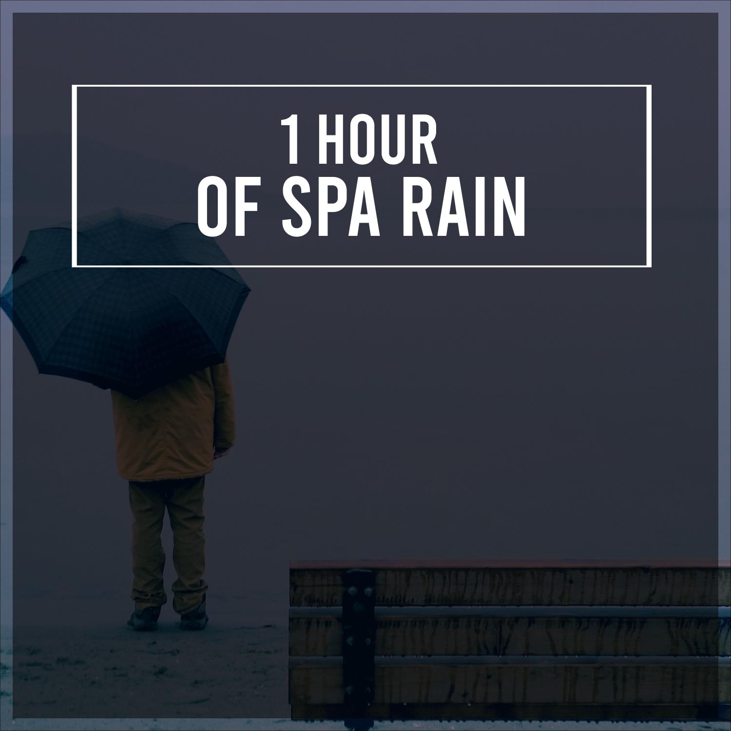 1 Hour of Spa Rain Nature Sounds. Loopable Yoga Relaxation Music for Mediatation Relaxation