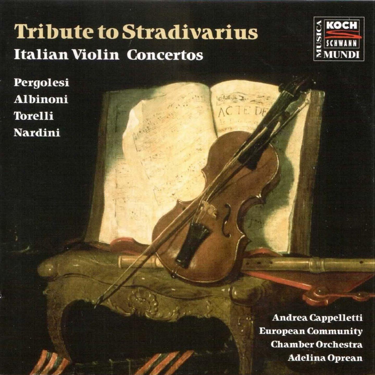 Violin Concerto in F Major, Op. 1 No.3: II. Adagio