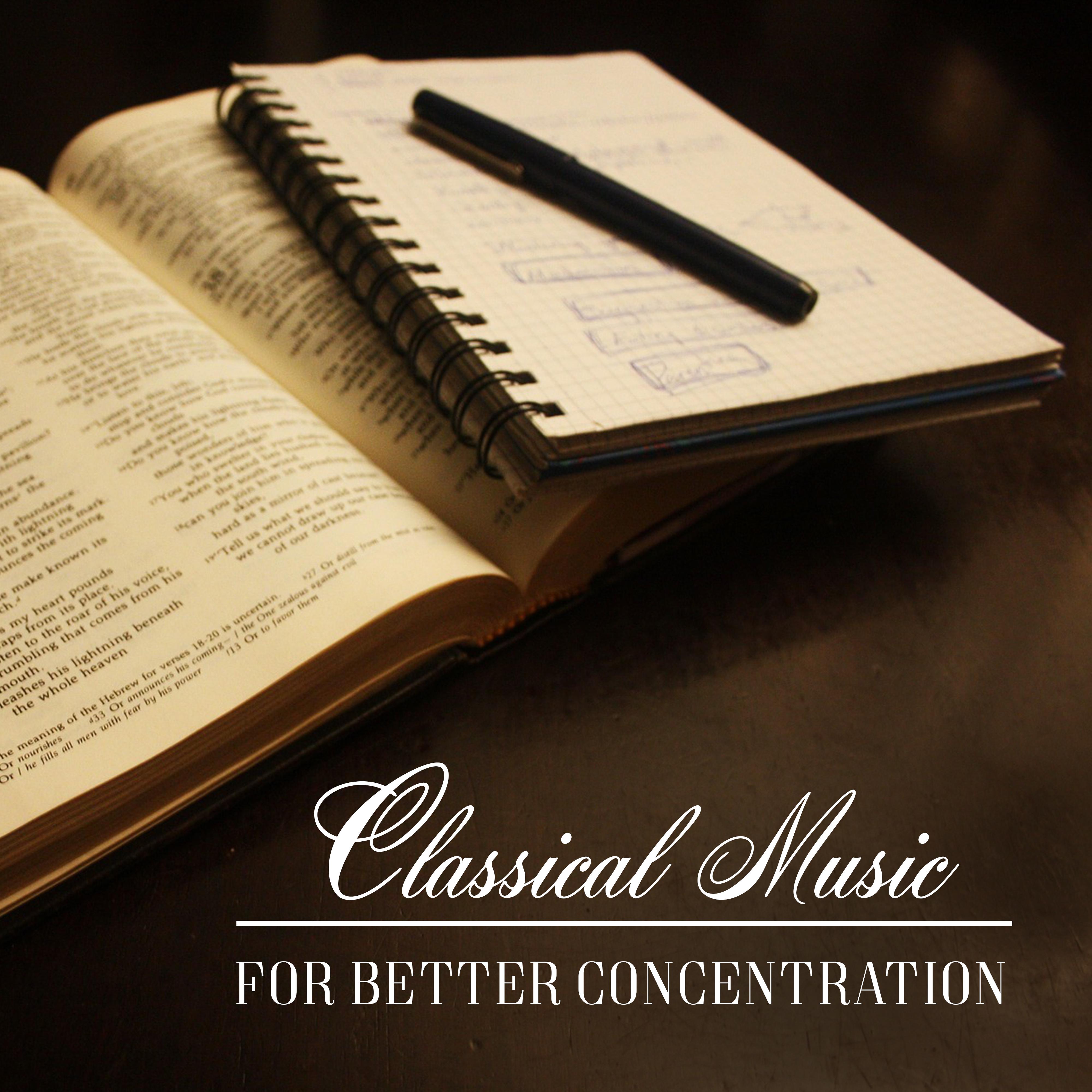 Classical Music for Better Concentration  Sounds for Better Focus, Beautiful Piano Melodies, Soothing Waves, Calming Music
