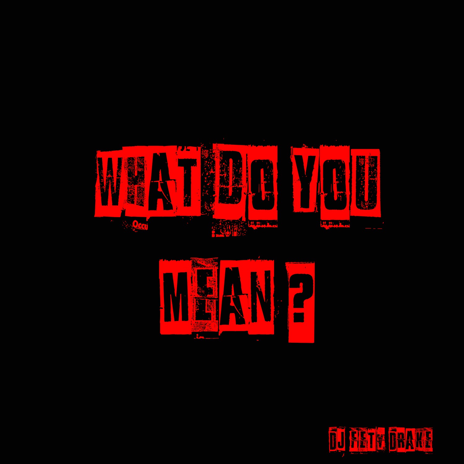 What Do You Mean?