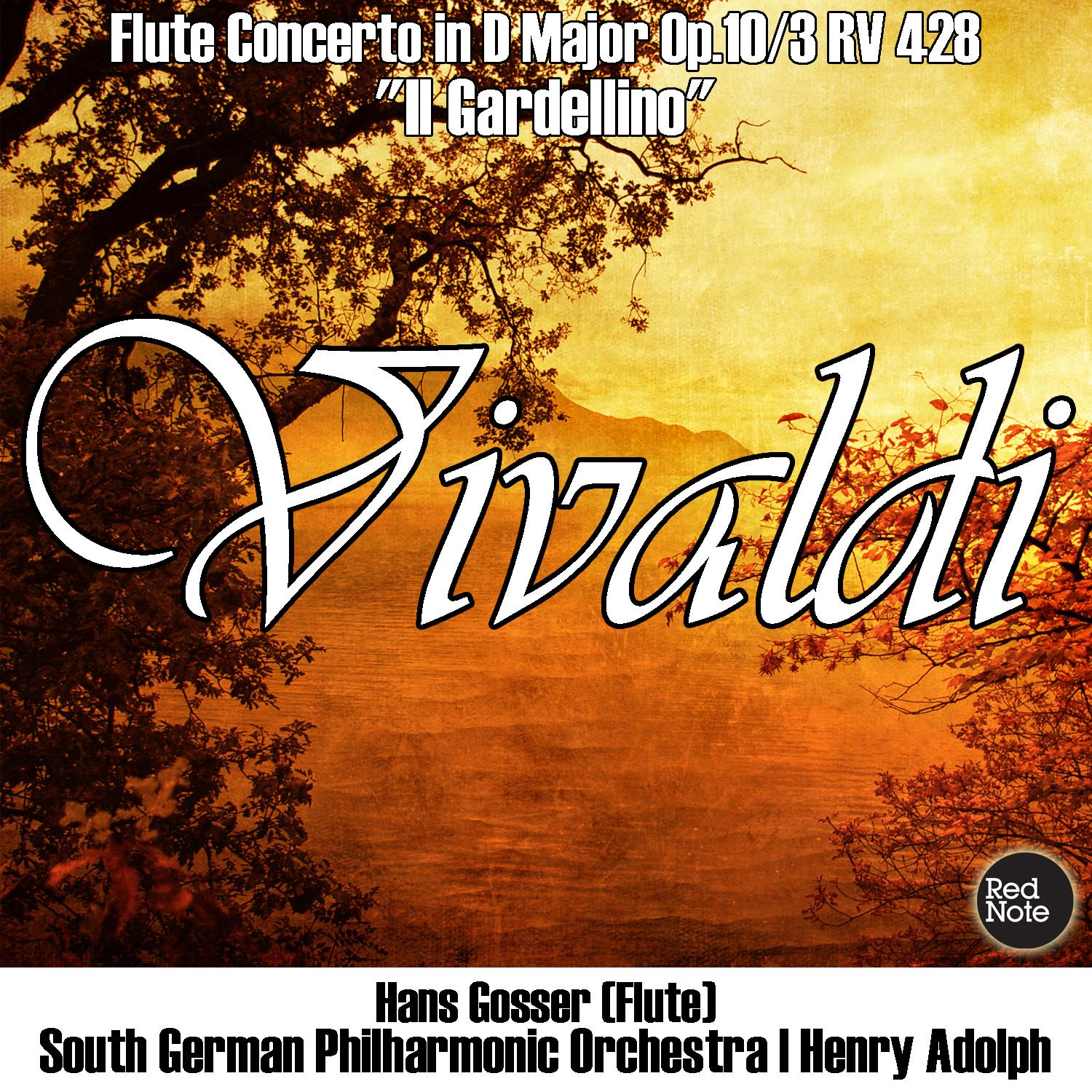 Flute Concerto "Il Gardellino" in D Major, RV 428 / Op.10/3: II. Largo