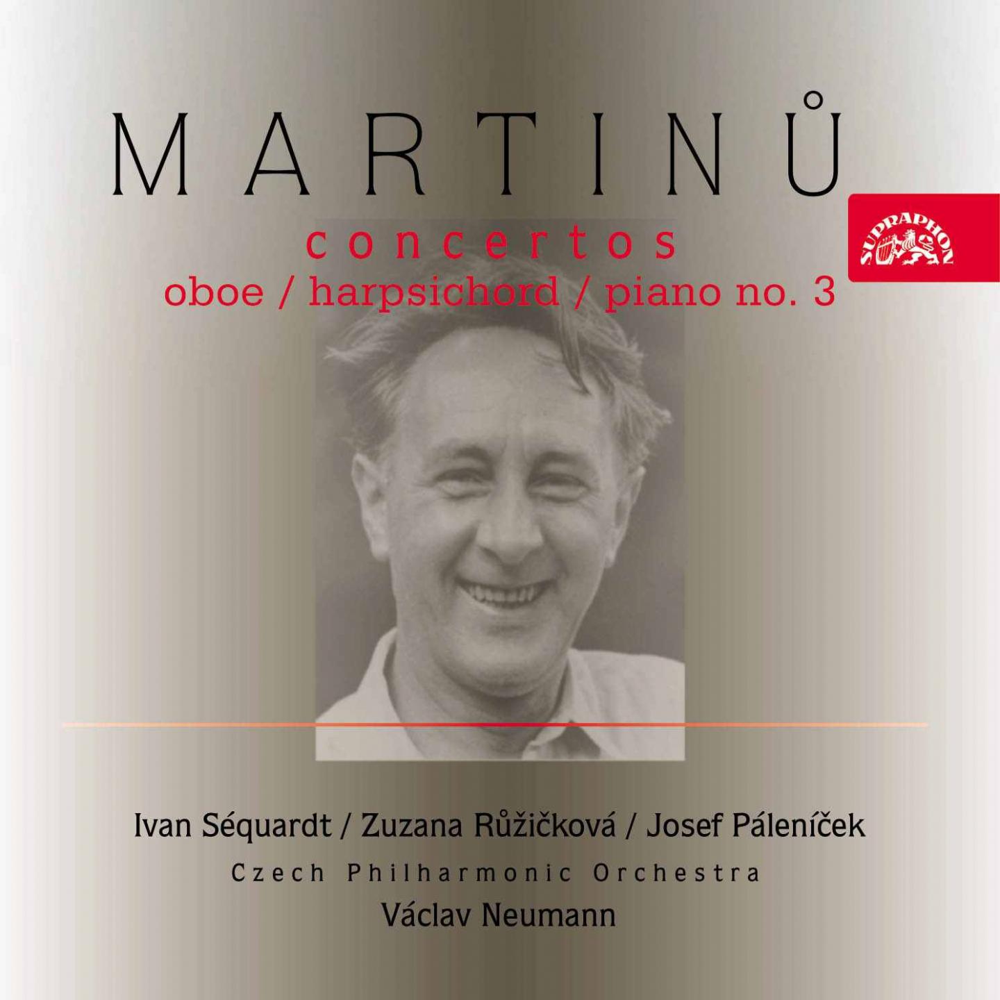 Martin: Concertos for Oboe, Harpsichord and Piano No. 3