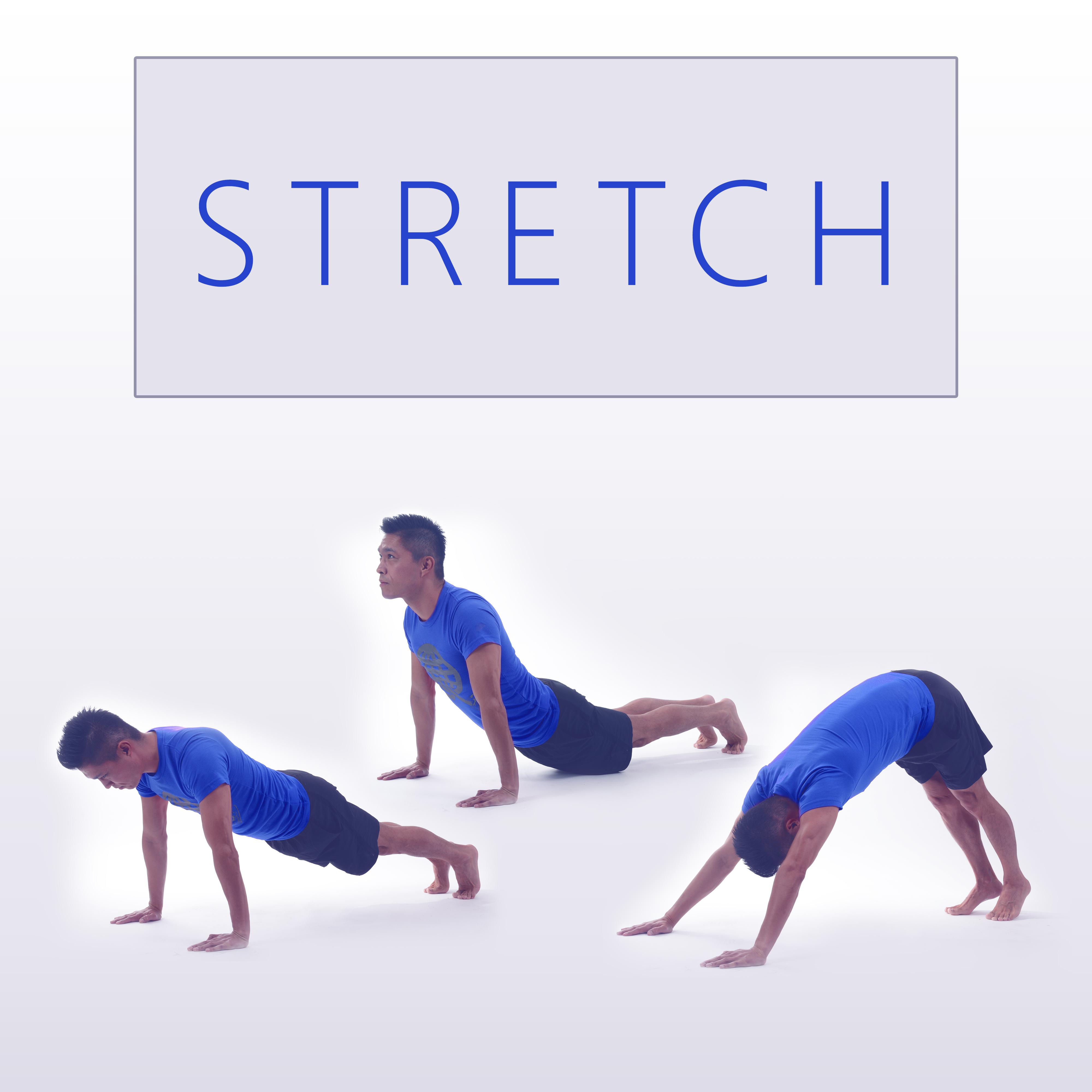 Stretch - Trained Body, Important Health, Balance Body and Mind, Forgiveness, Enlightenment, Various Positions, Stretching,  Positive Attitude