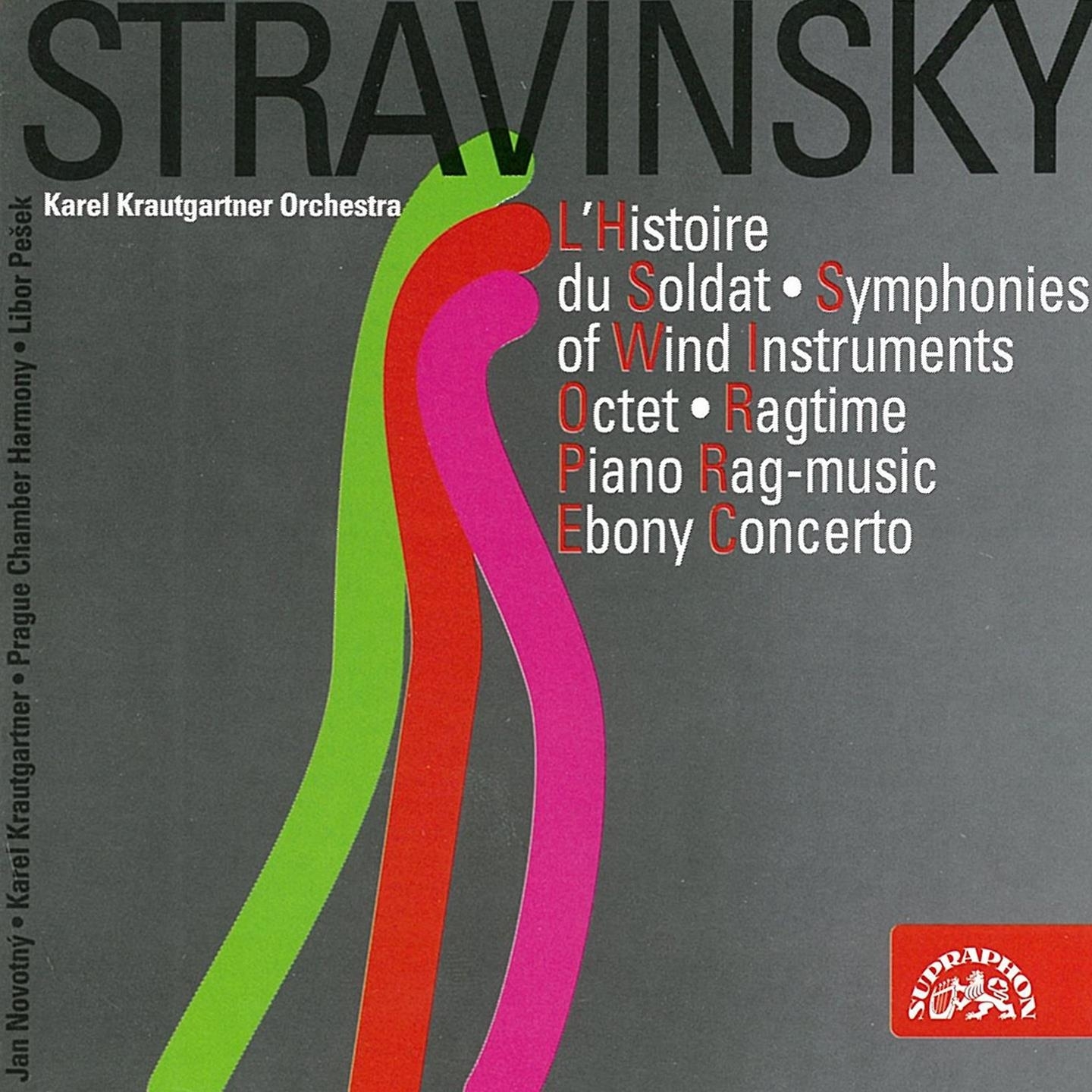 Stravinsky: L Histoire du Soldat, Symphonies of Wind Instruments, Piano Ragmusic...