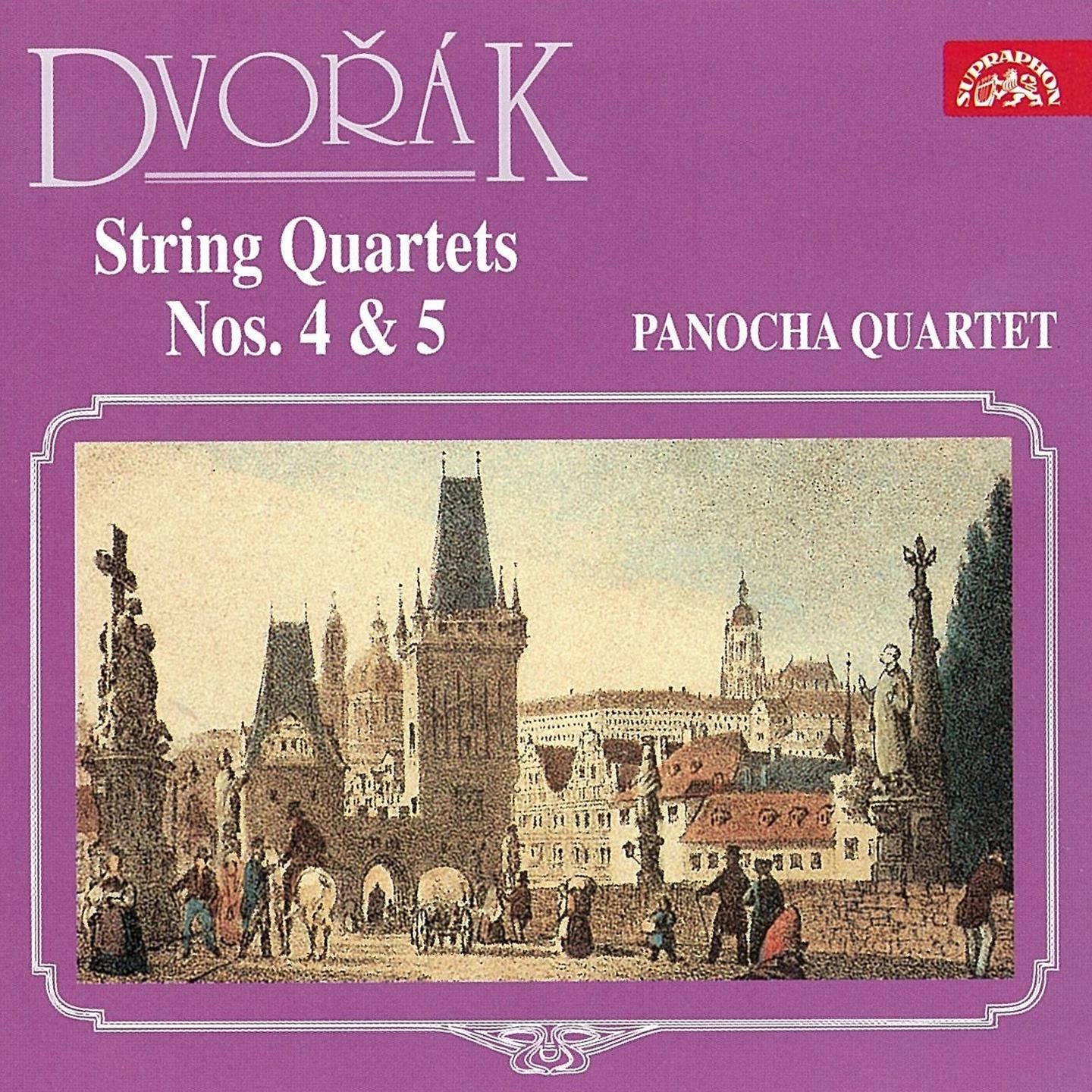 Dvoa k: String Quartets Nos. 4  5