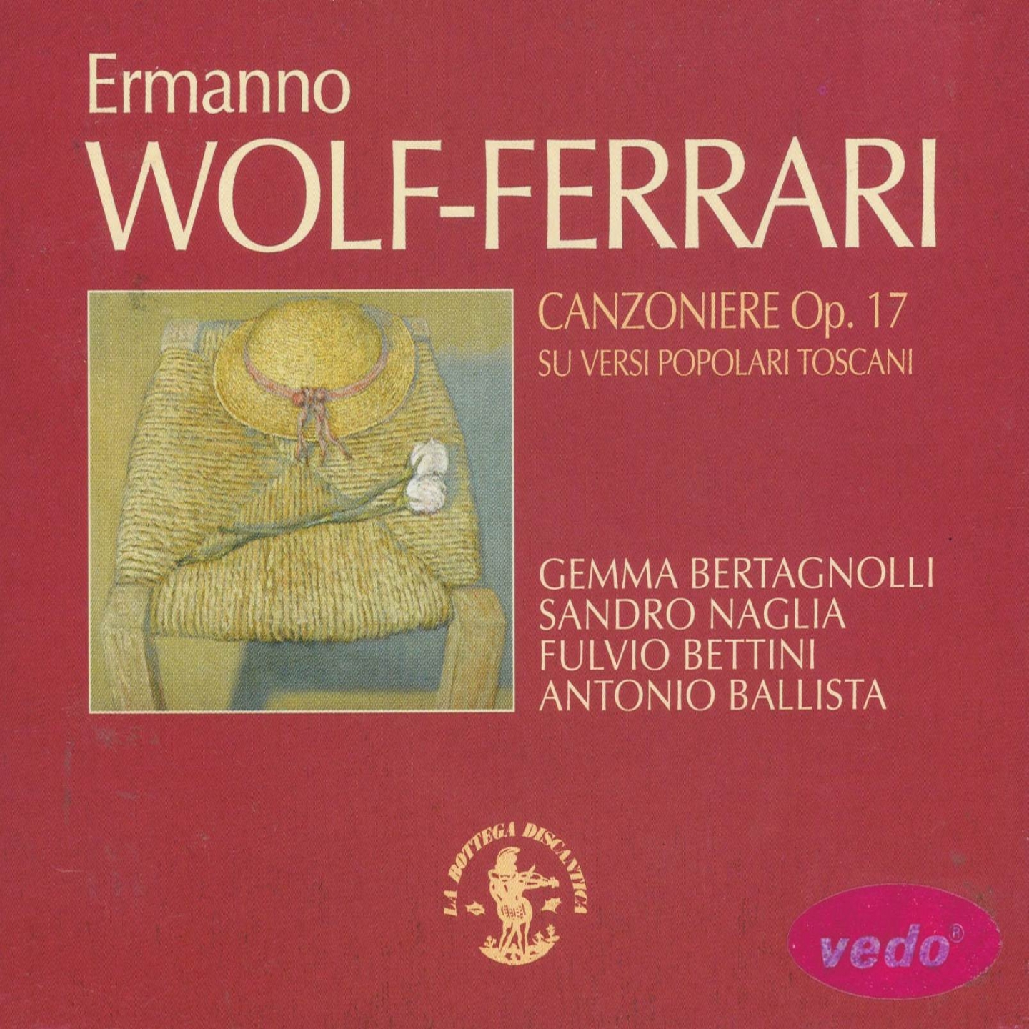 Canzoniere, op. 17 : Canto per soprano - la vedovella
